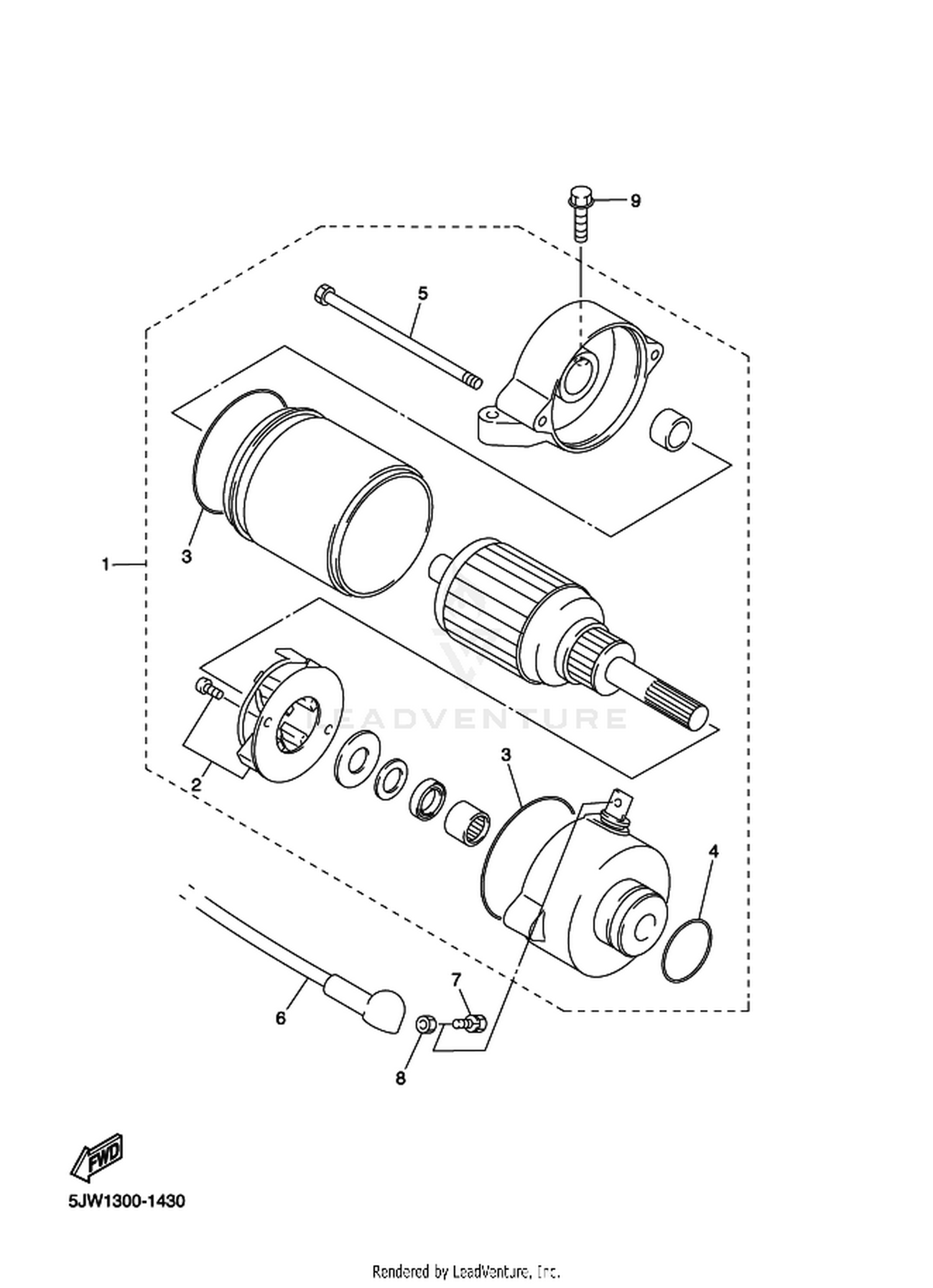 43 STARTING MOTOR