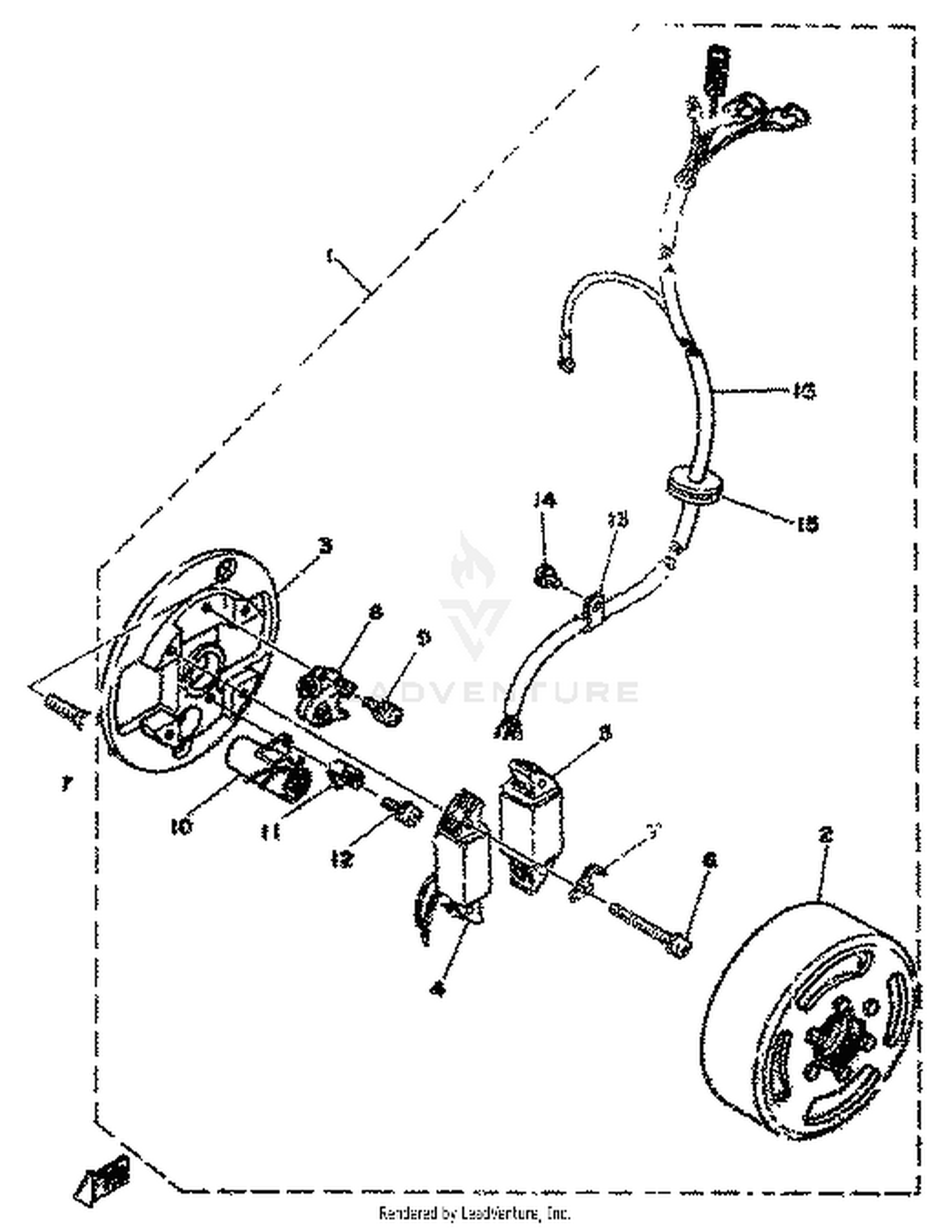 14 FLYWHEEL HOUSING