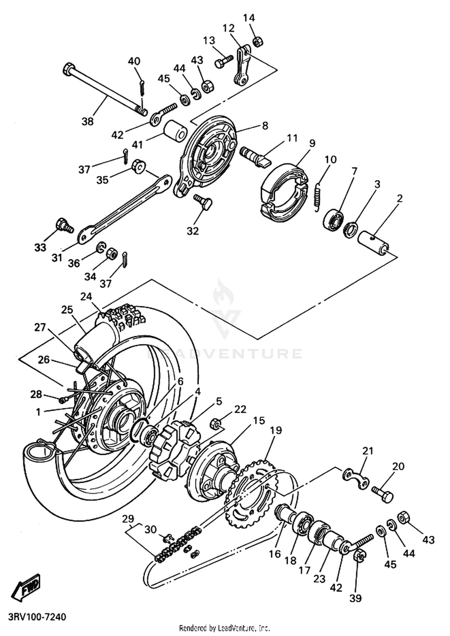 24 REAR WHEEL