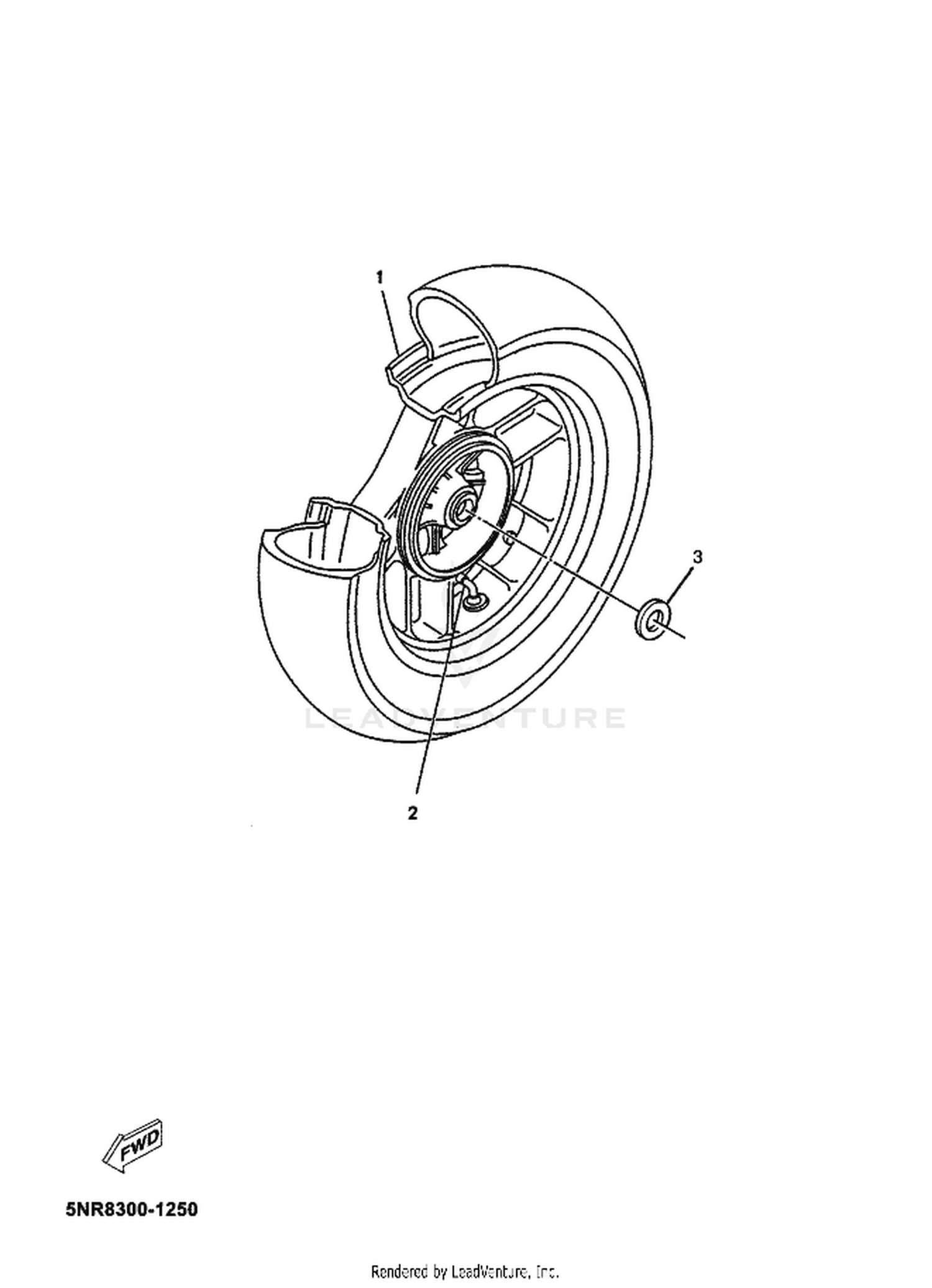 25 REAR WHEEL