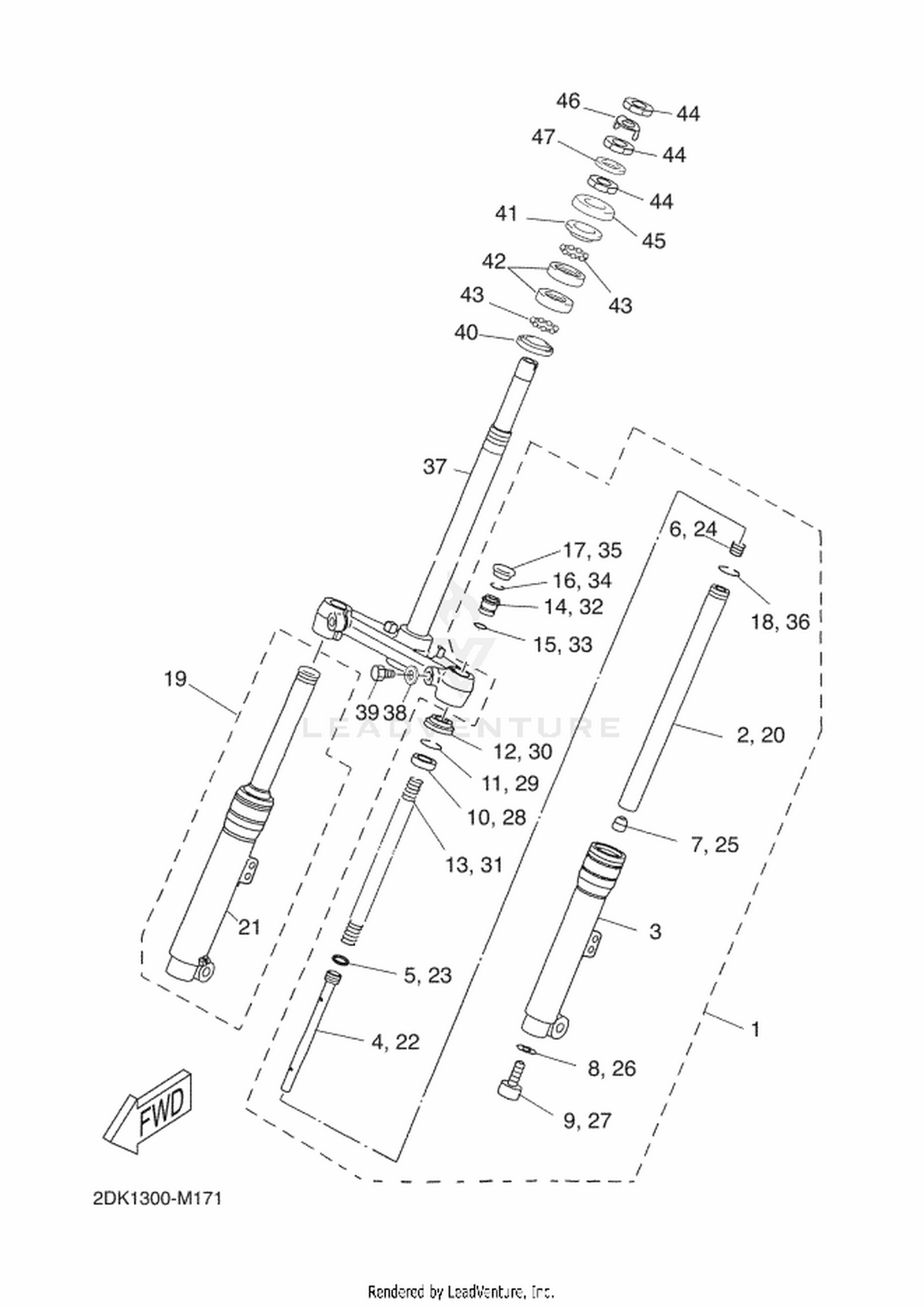 17 FRONT FORK