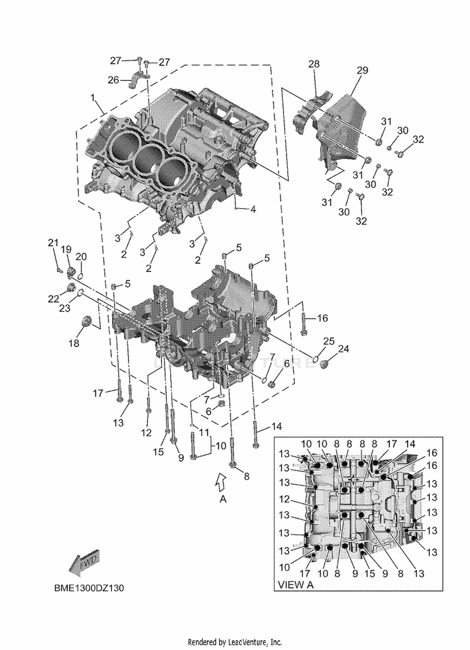 13 CRANKCASE