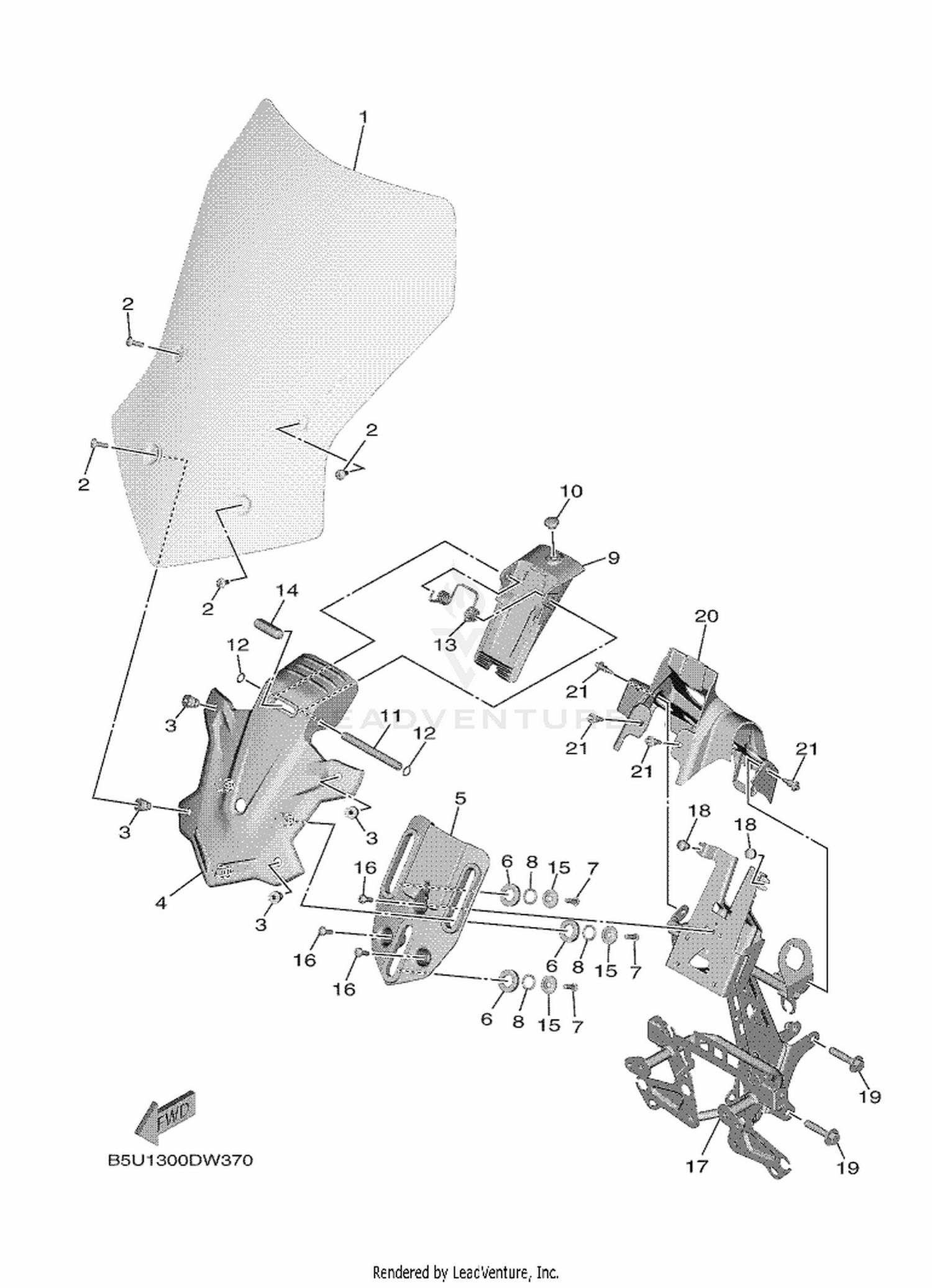 38 WINDSHIELD