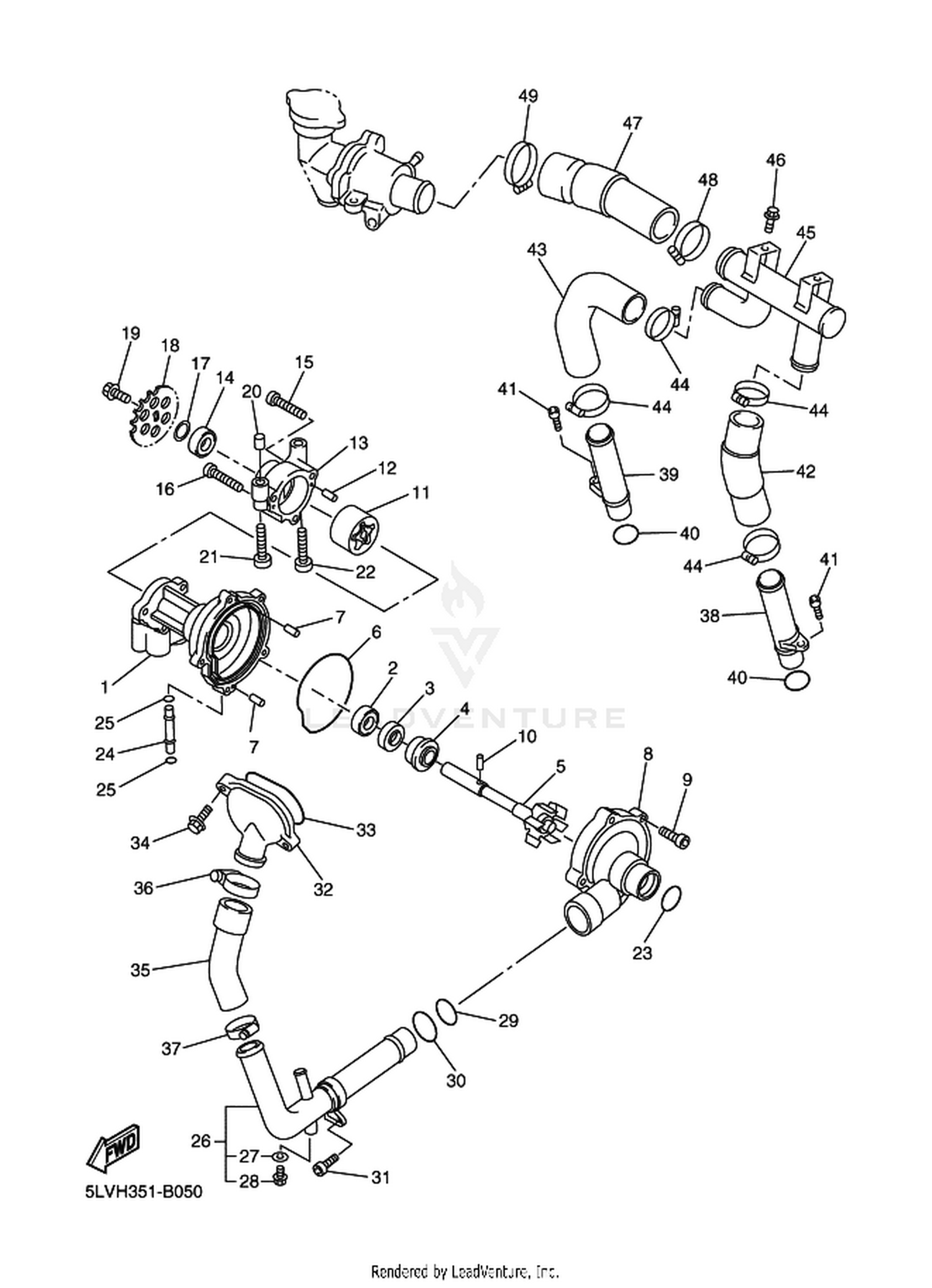 05 WATER PUMP