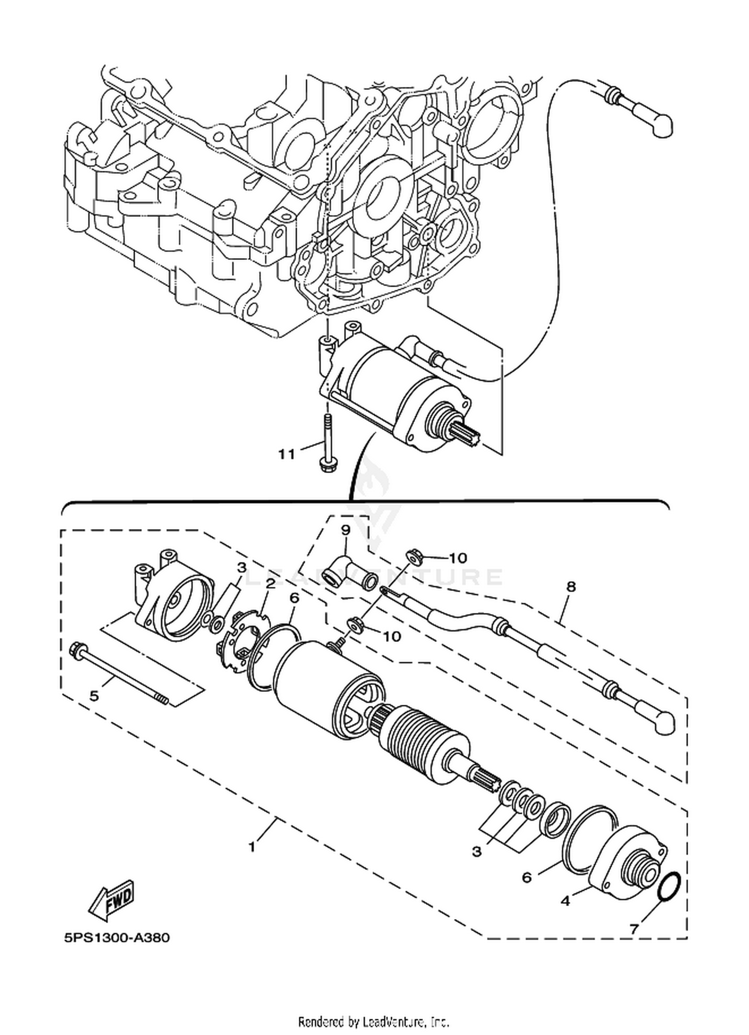 38 STARTING MOTOR