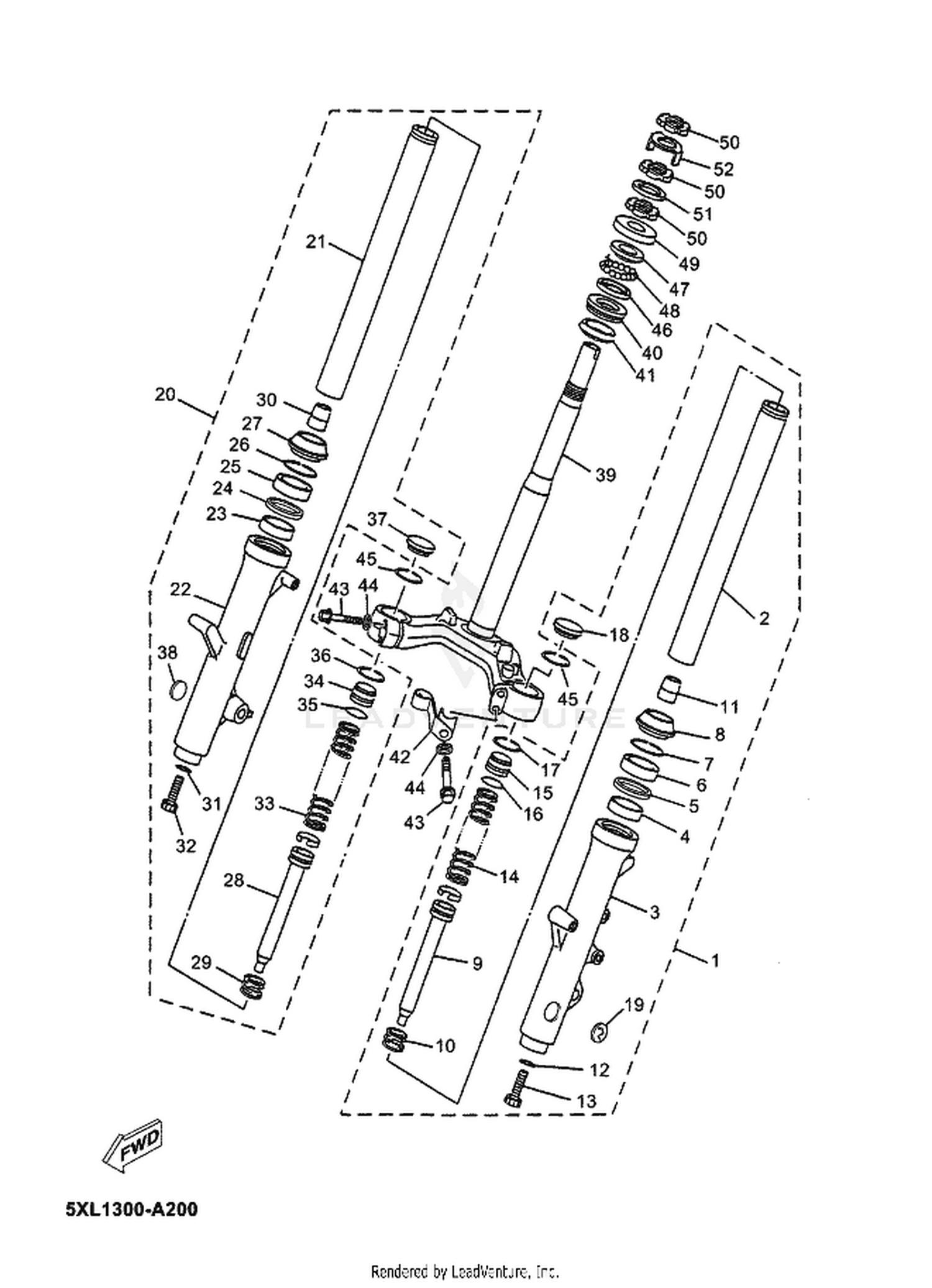 20 FRONT FORK