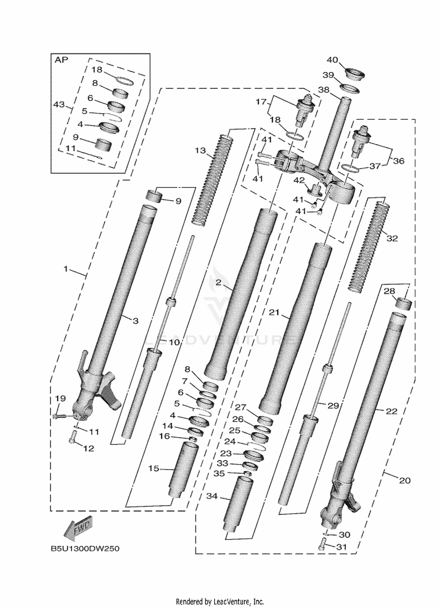 26 FRONT FORK