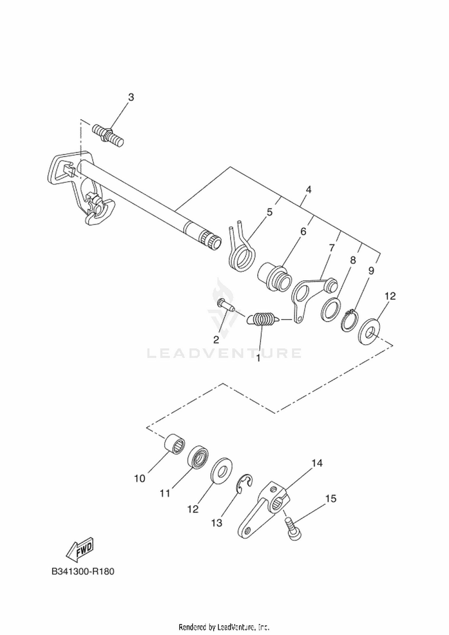 19 SHIFT SHAFT