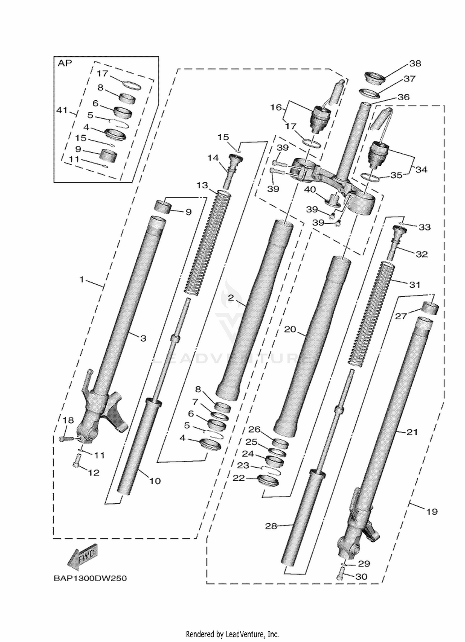 26 FRONT FORK