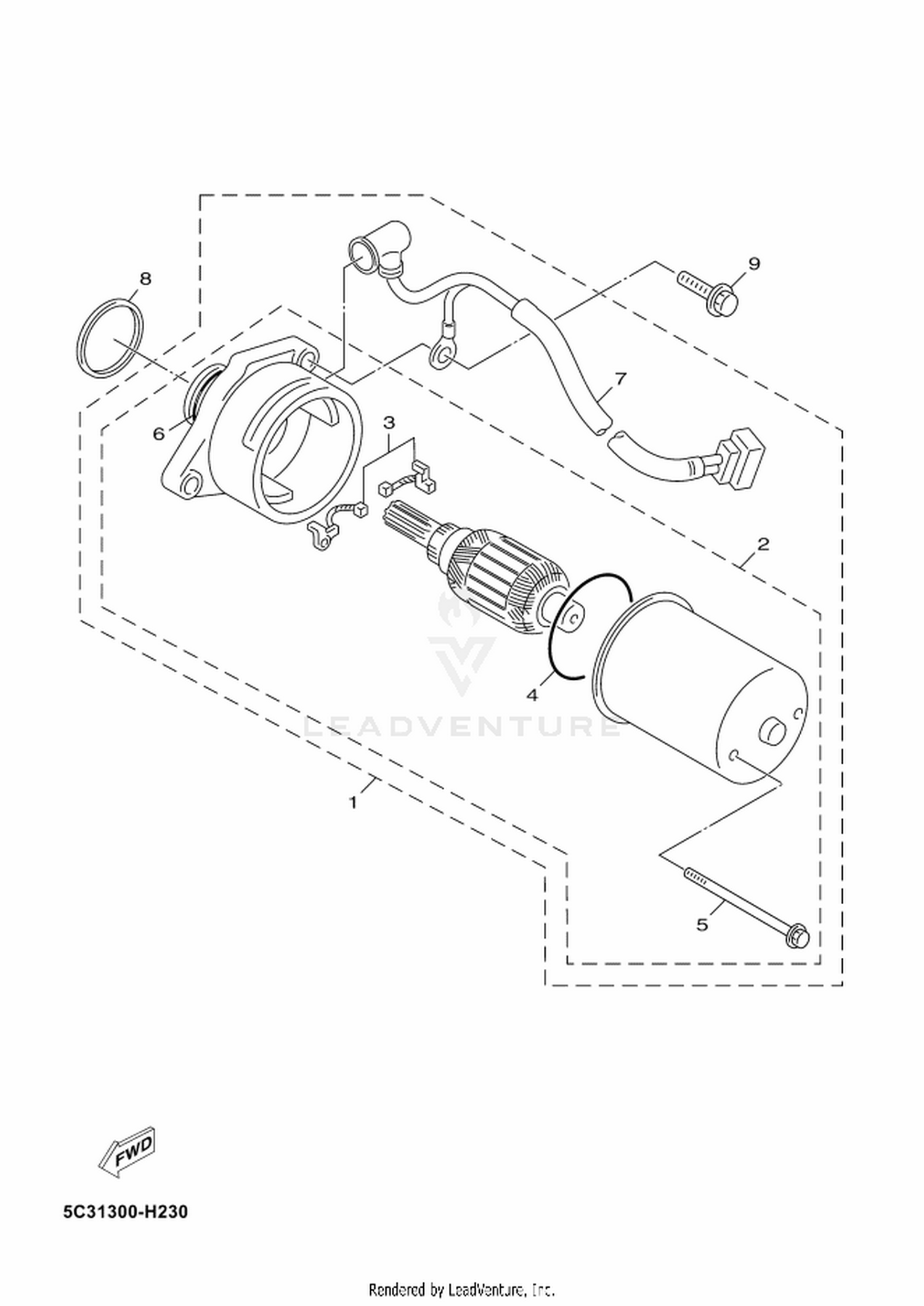 29 STARTING MOTOR
