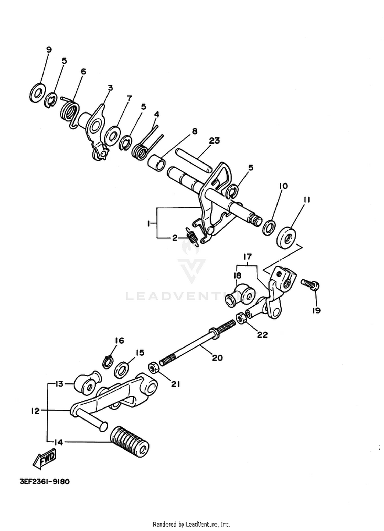 20 SHIFT SHAFT
