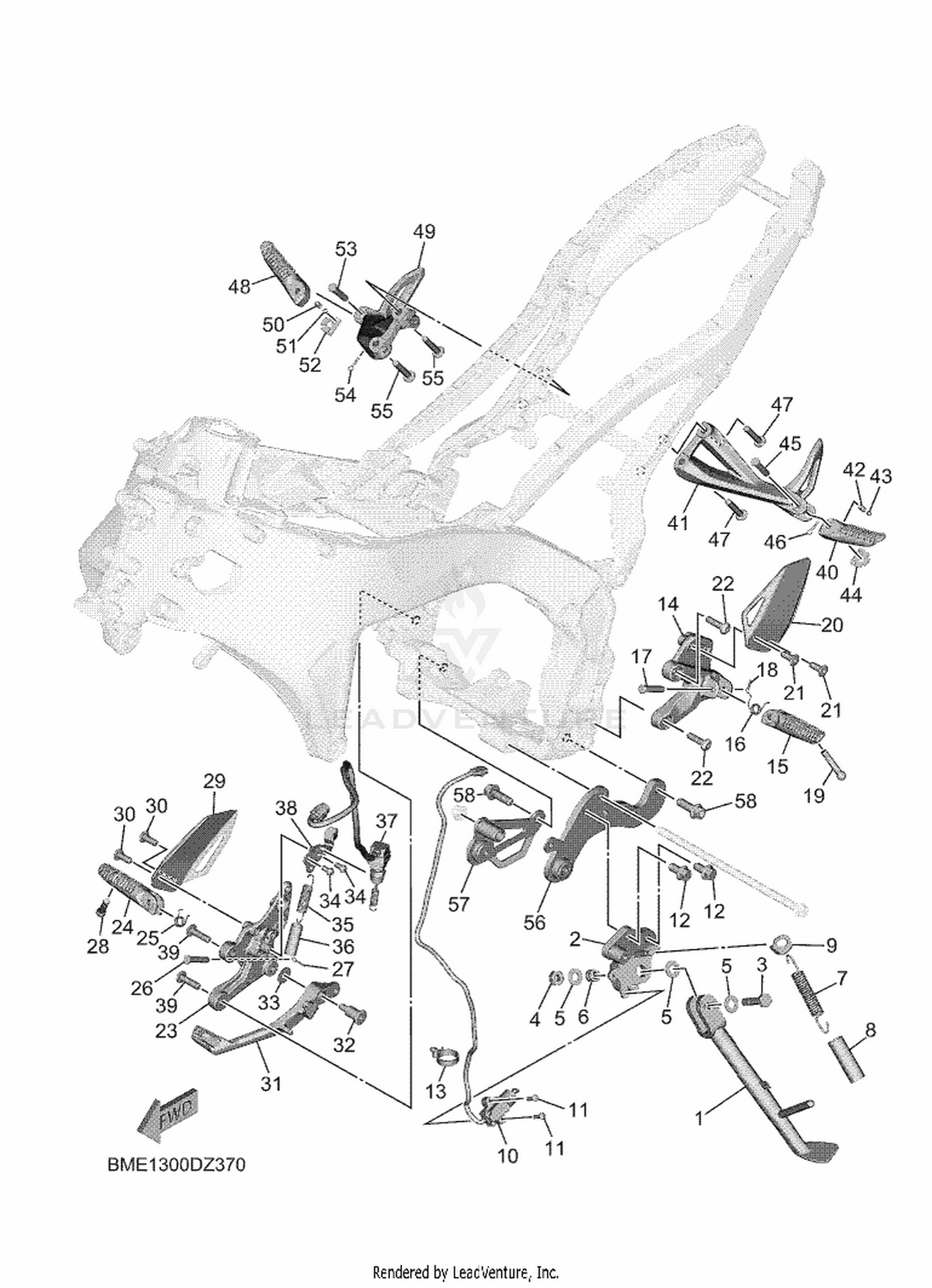 37 STAND & FOOTREST