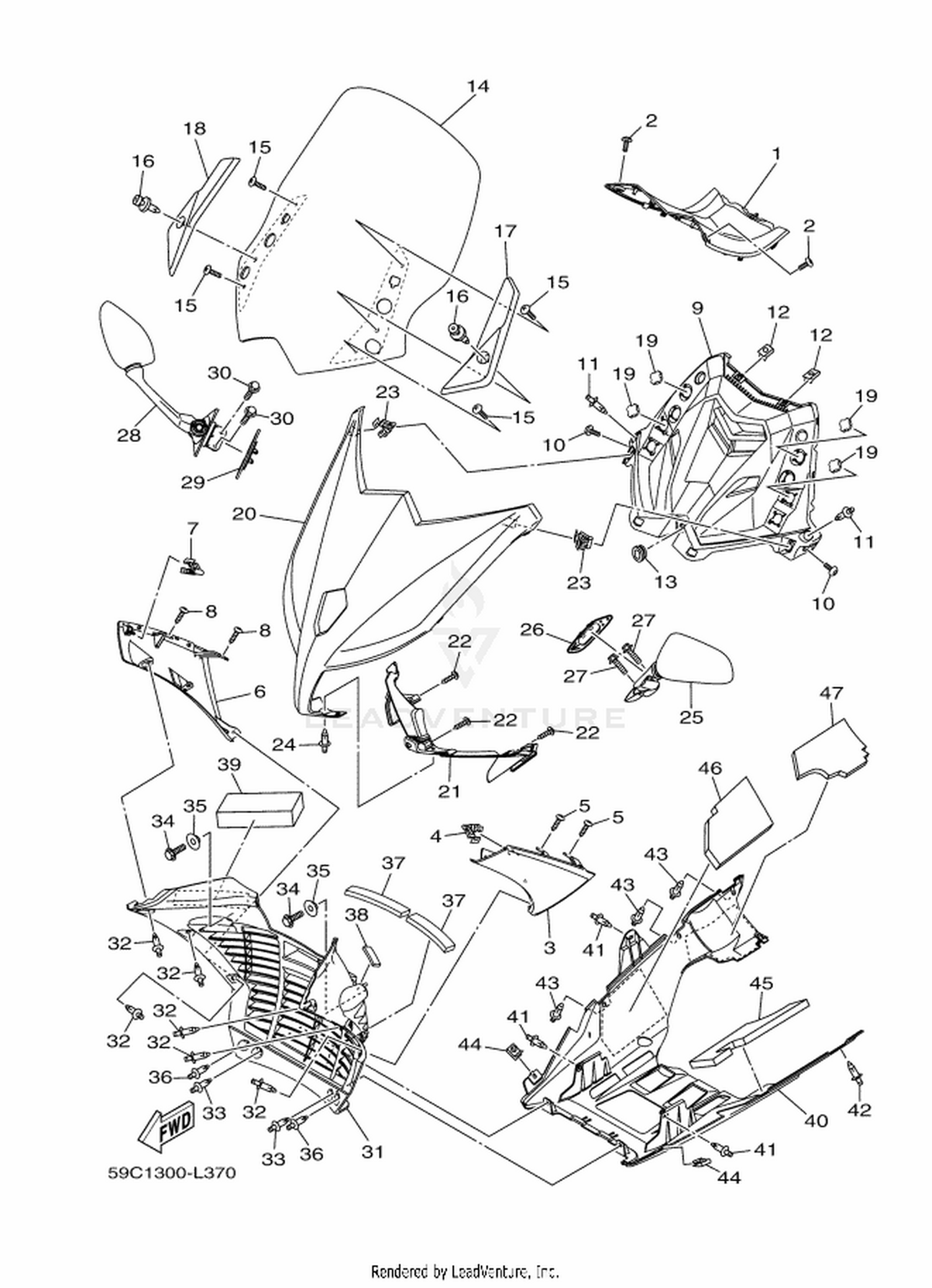 37 WINDSHIELD