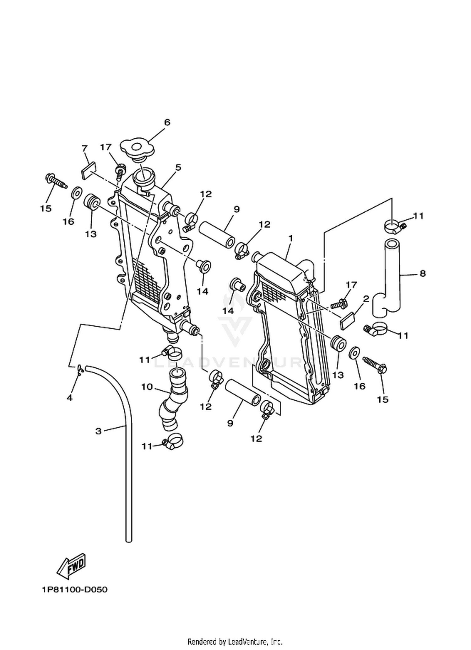 05 RADIATOR  HOSE