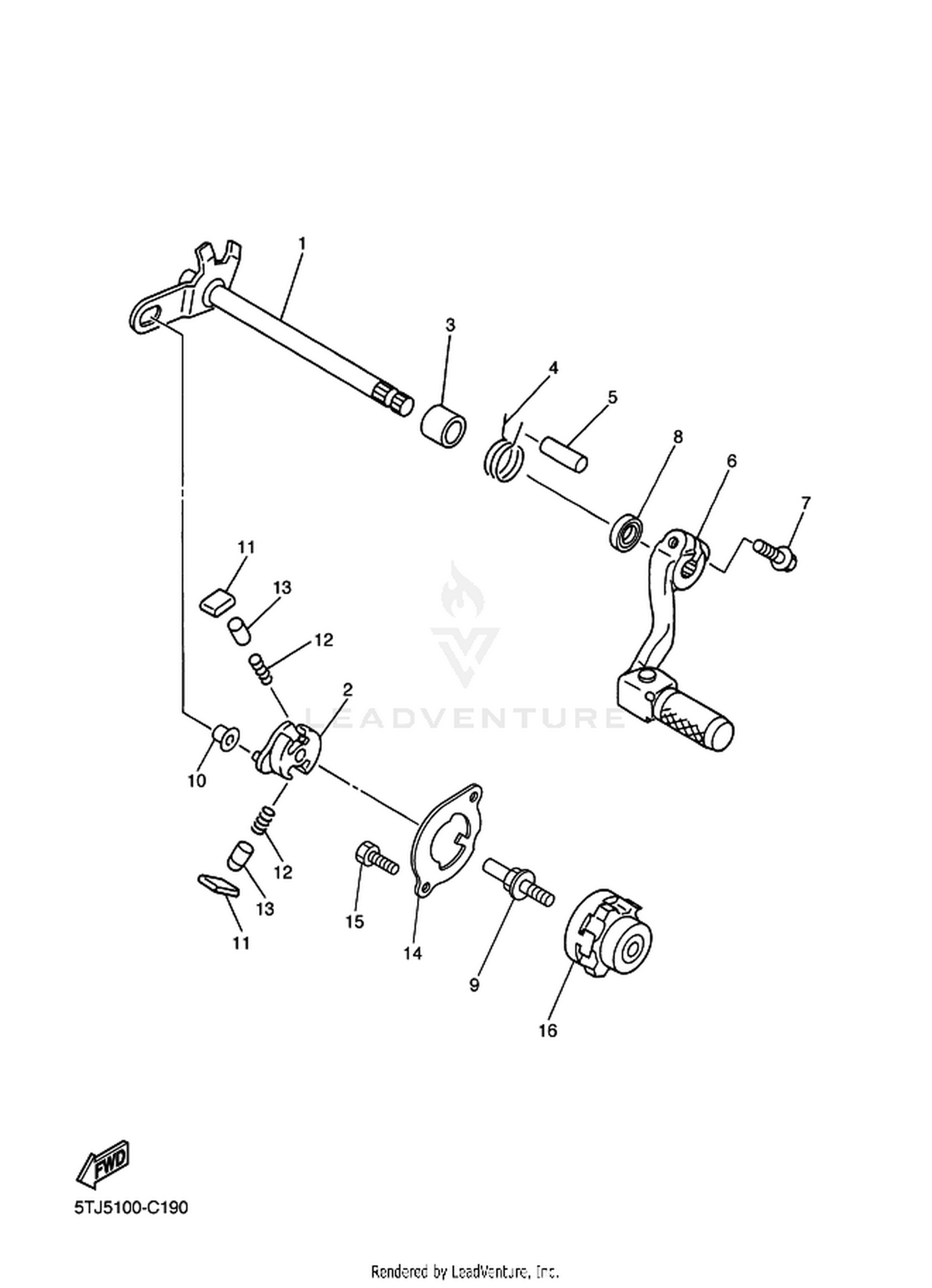18 SHIFT SHAFT