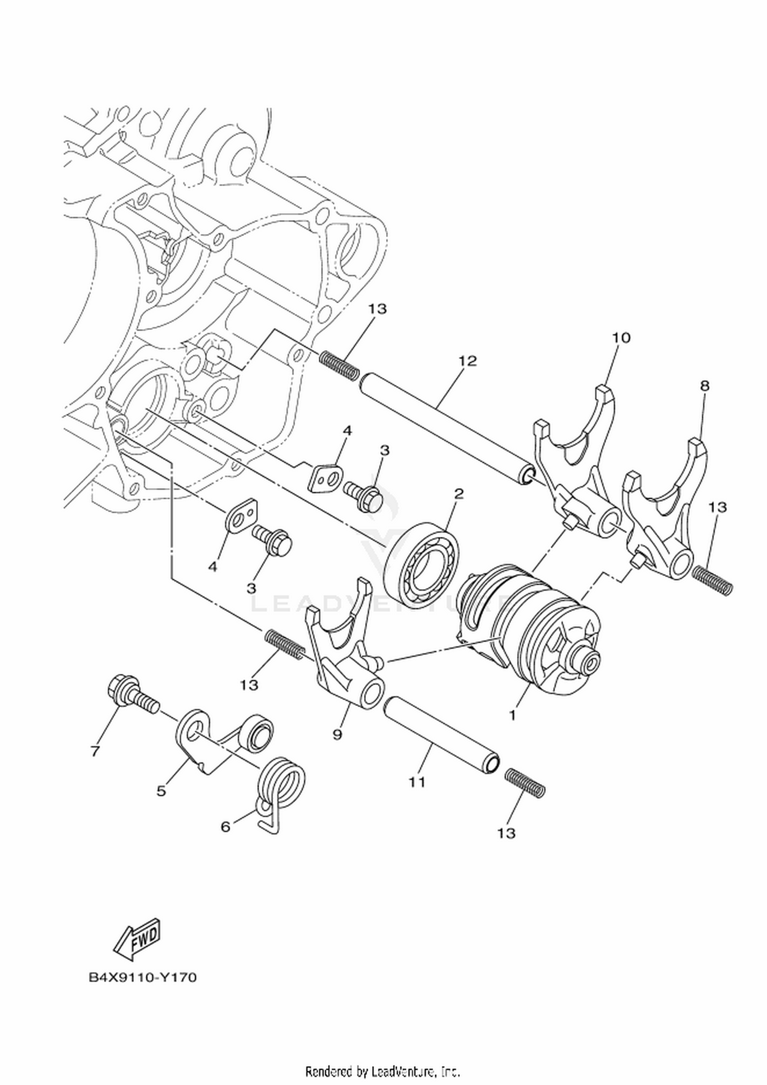 17 SHIFT CAM & FORK