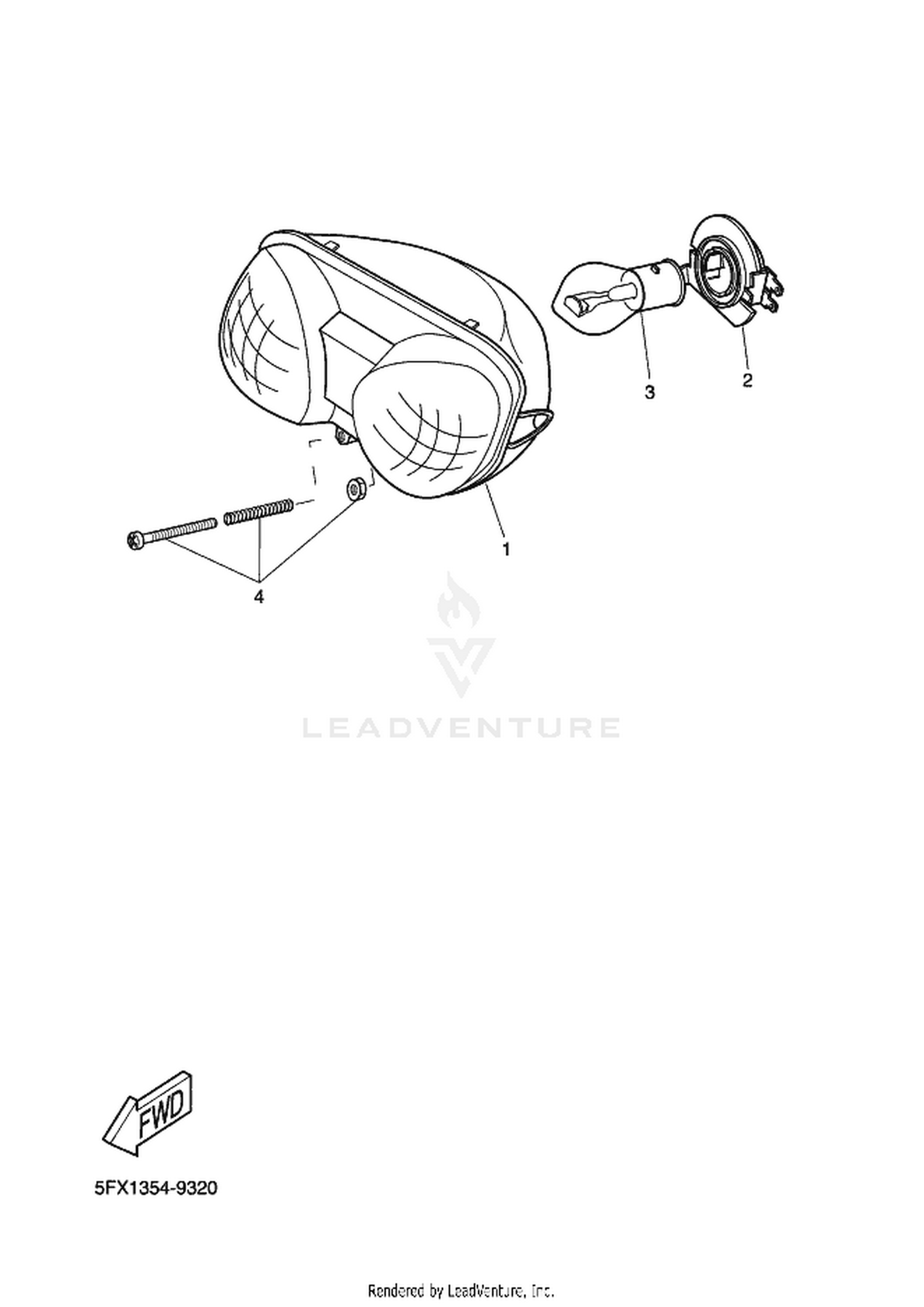 31 HEADLIGHT