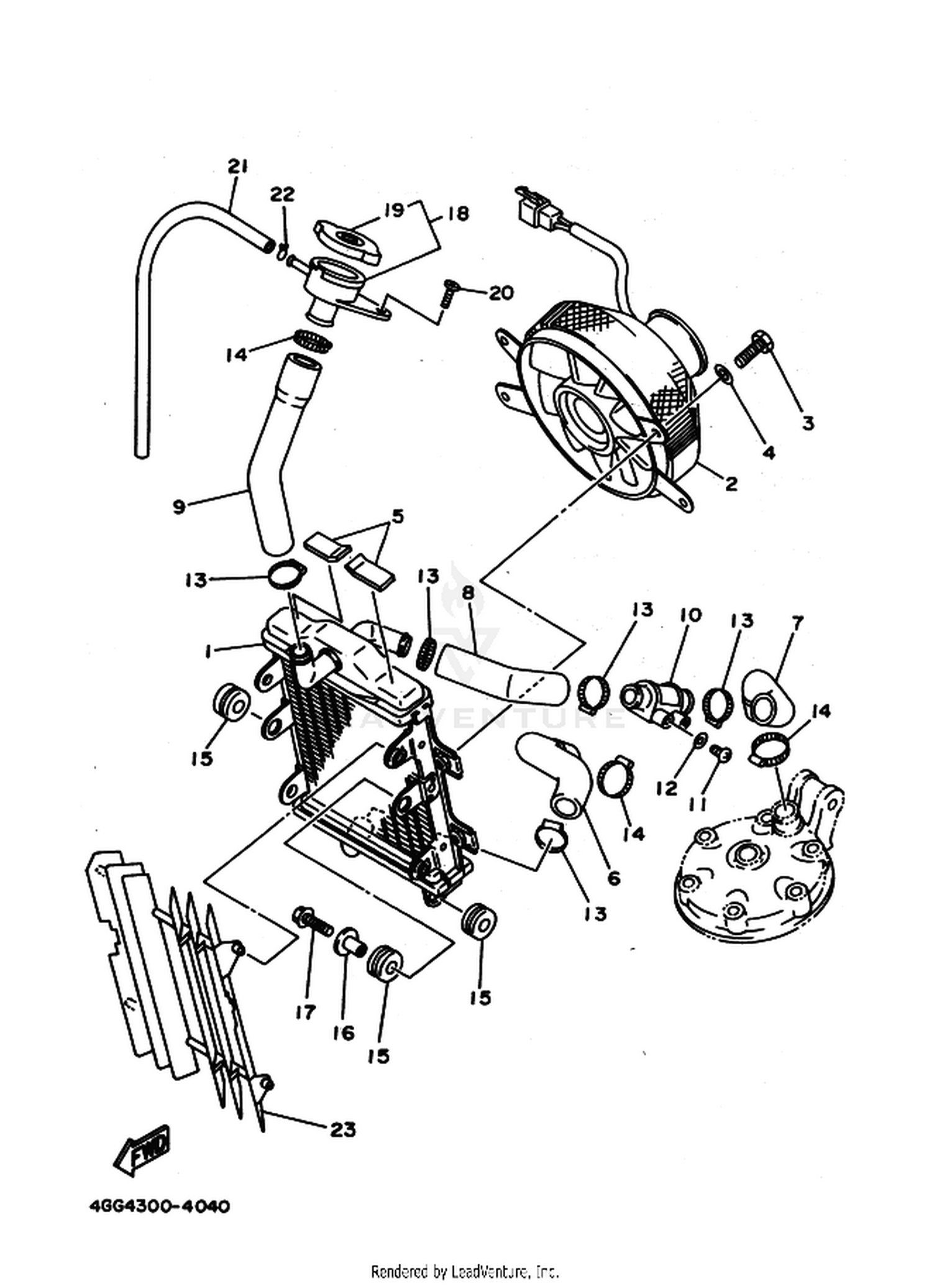 04 RADIATOR  HOSE
