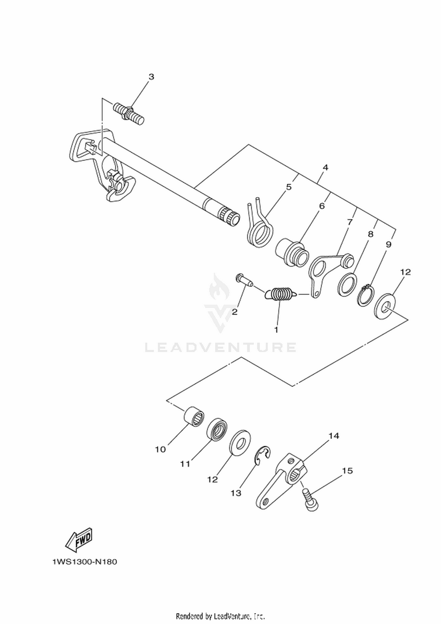 18 SHIFT SHAFT