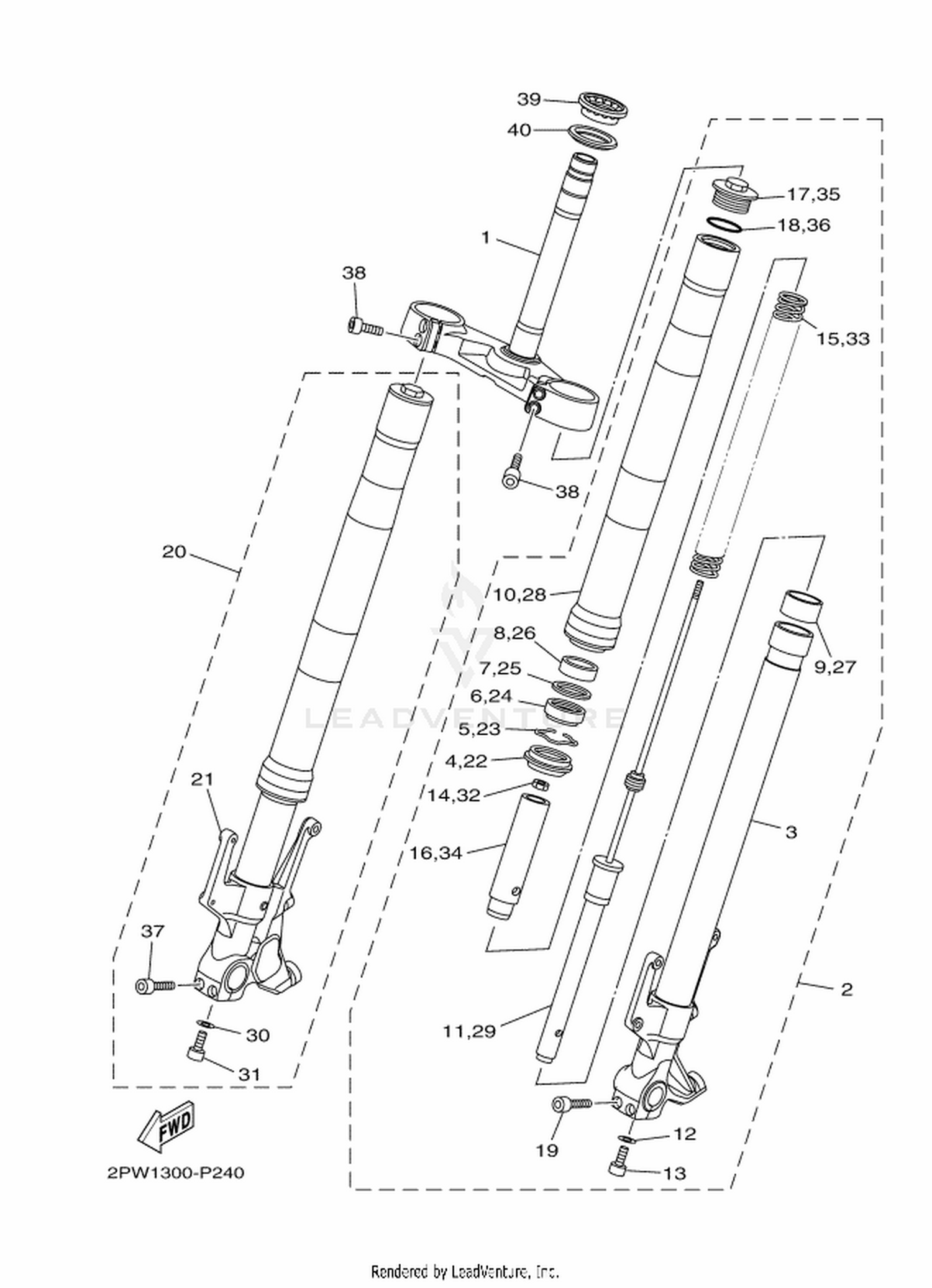 24 FRONT FORK