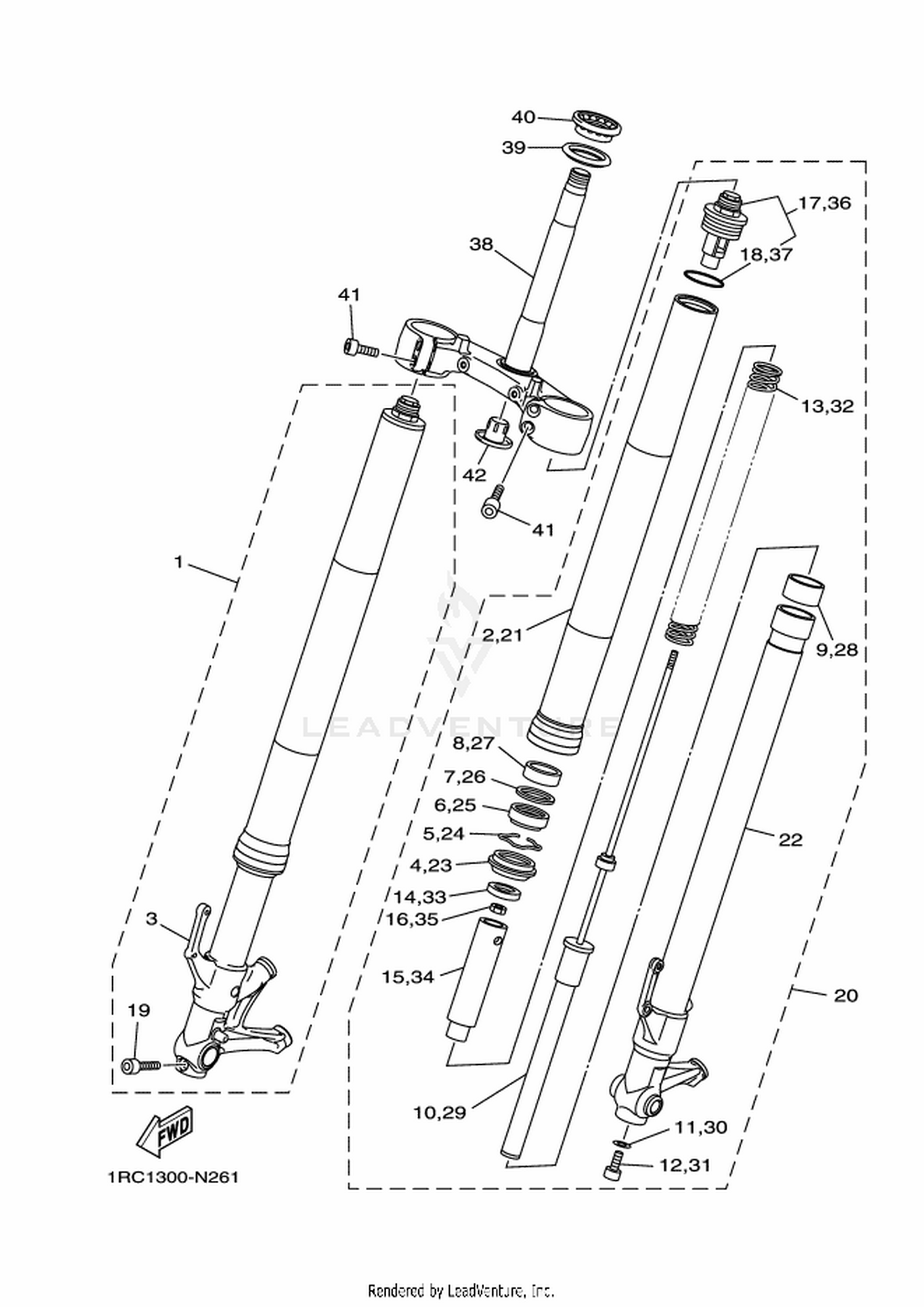 26 FRONT FORK