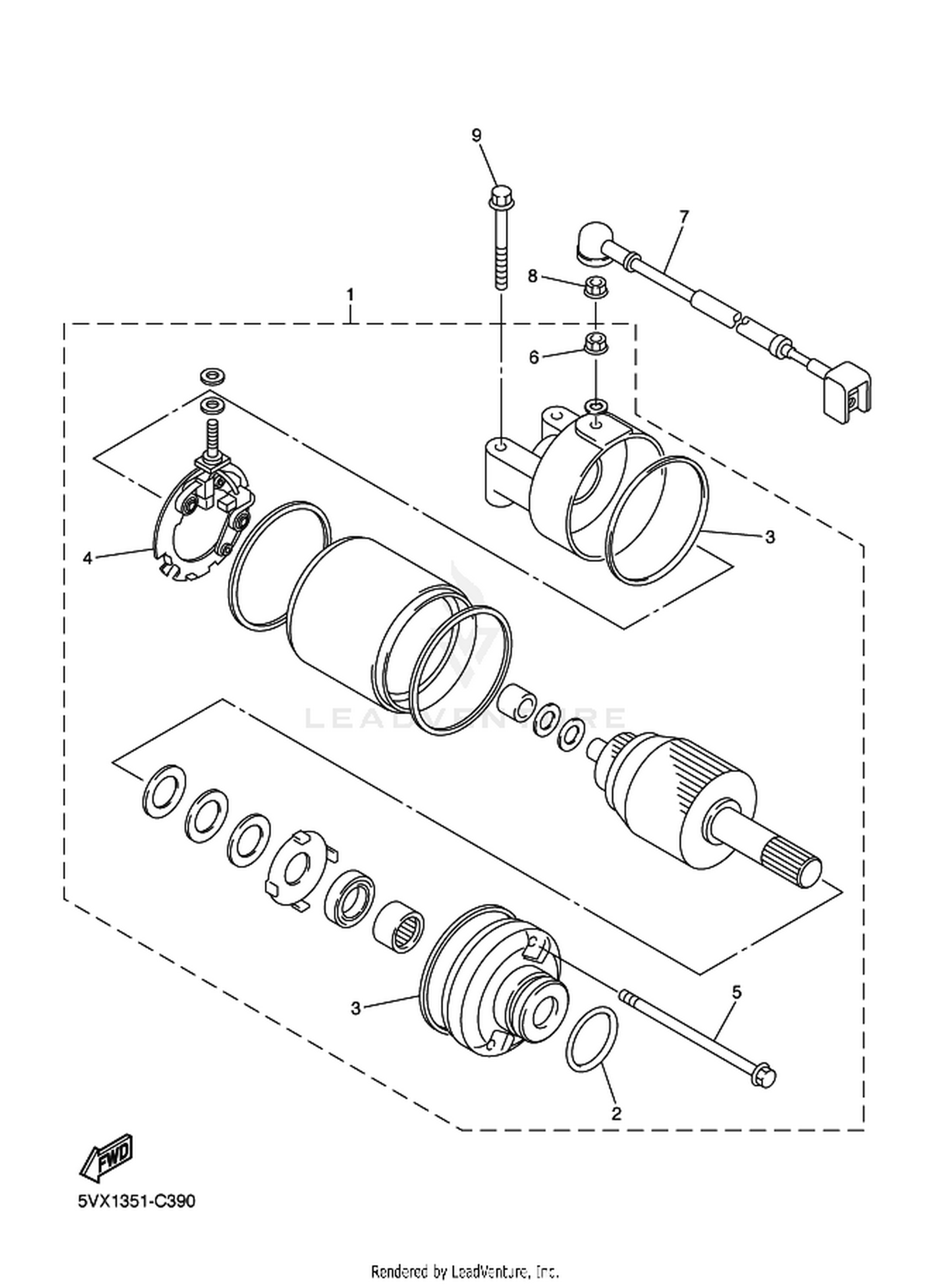 39 STARTING MOTOR