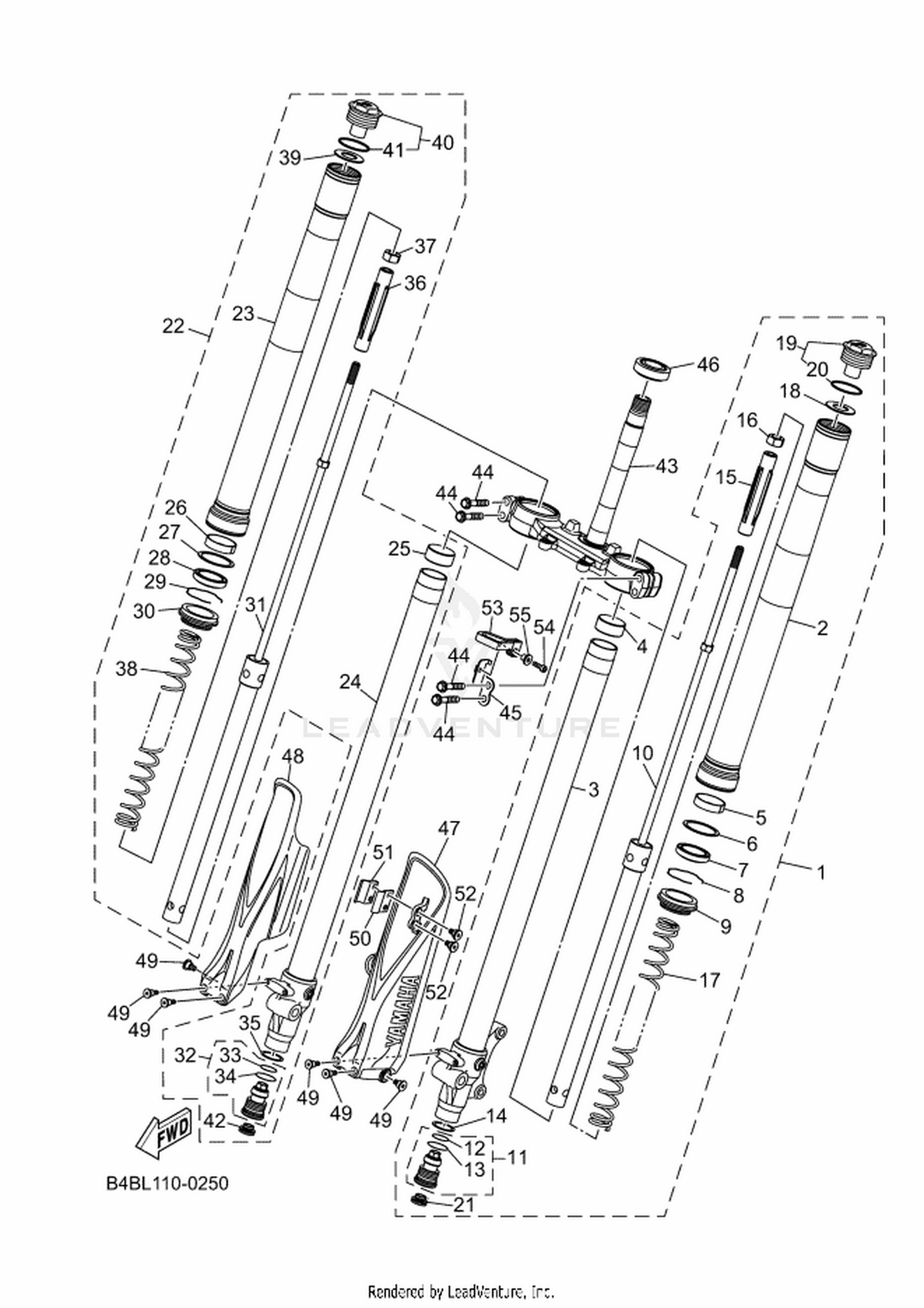 25 FRONT FORK