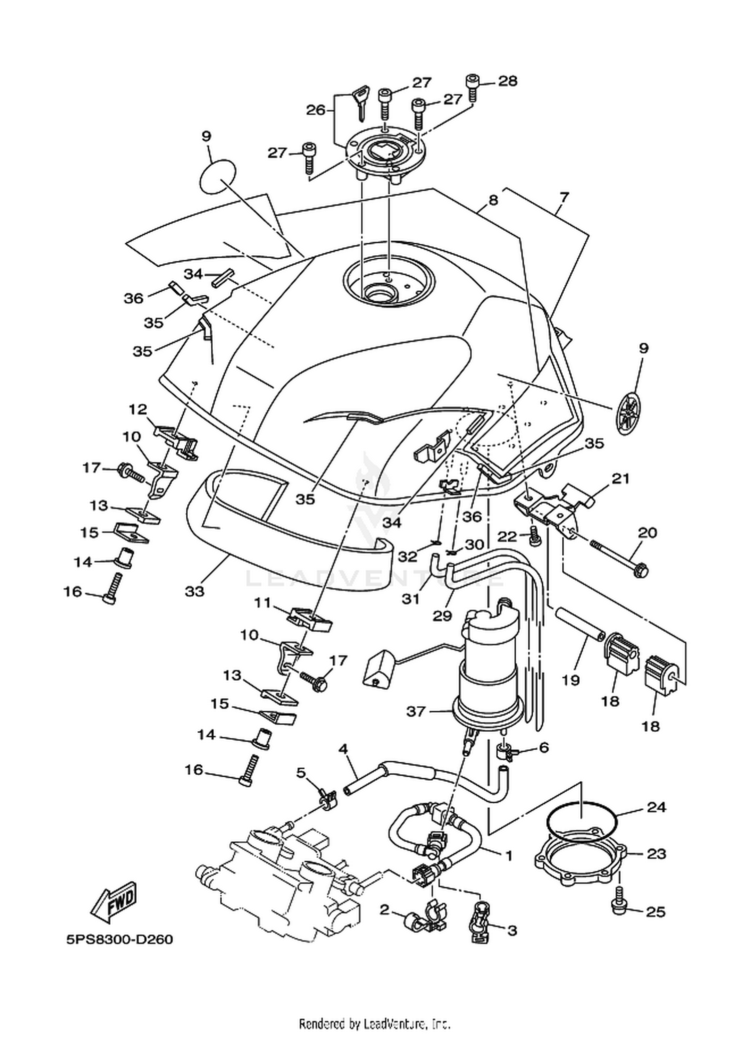 Assembly diagram