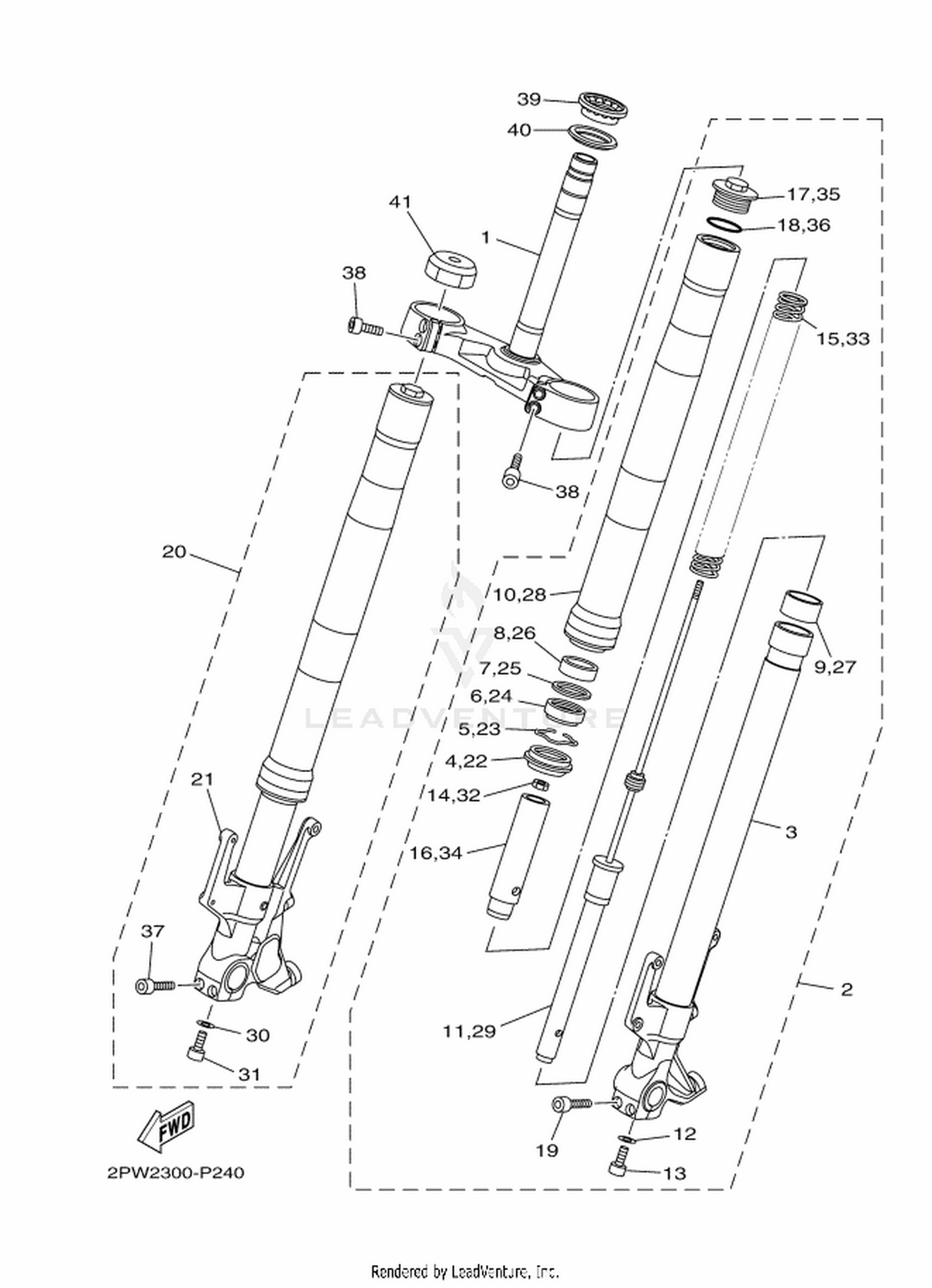 24 FRONT FORK