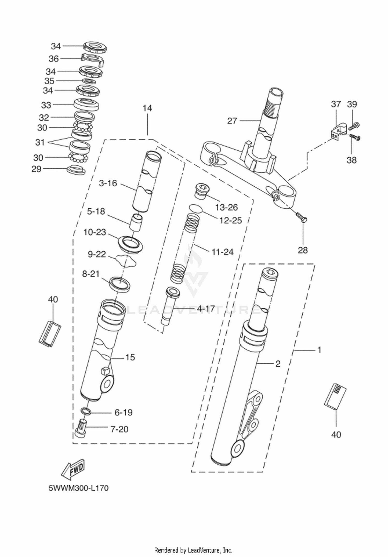 17 FRONT FORK