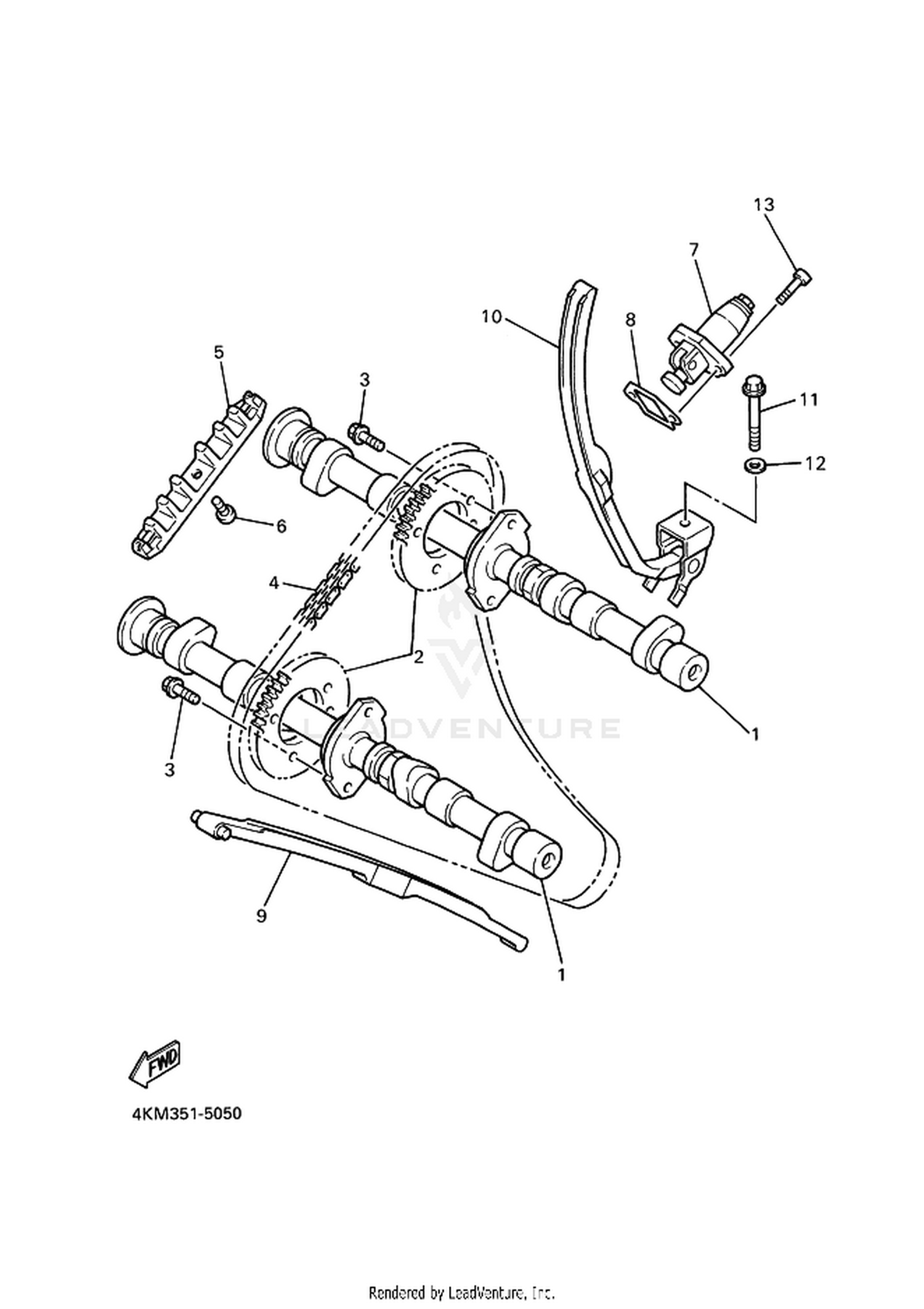 05 CAMSHAFT  CHAIN