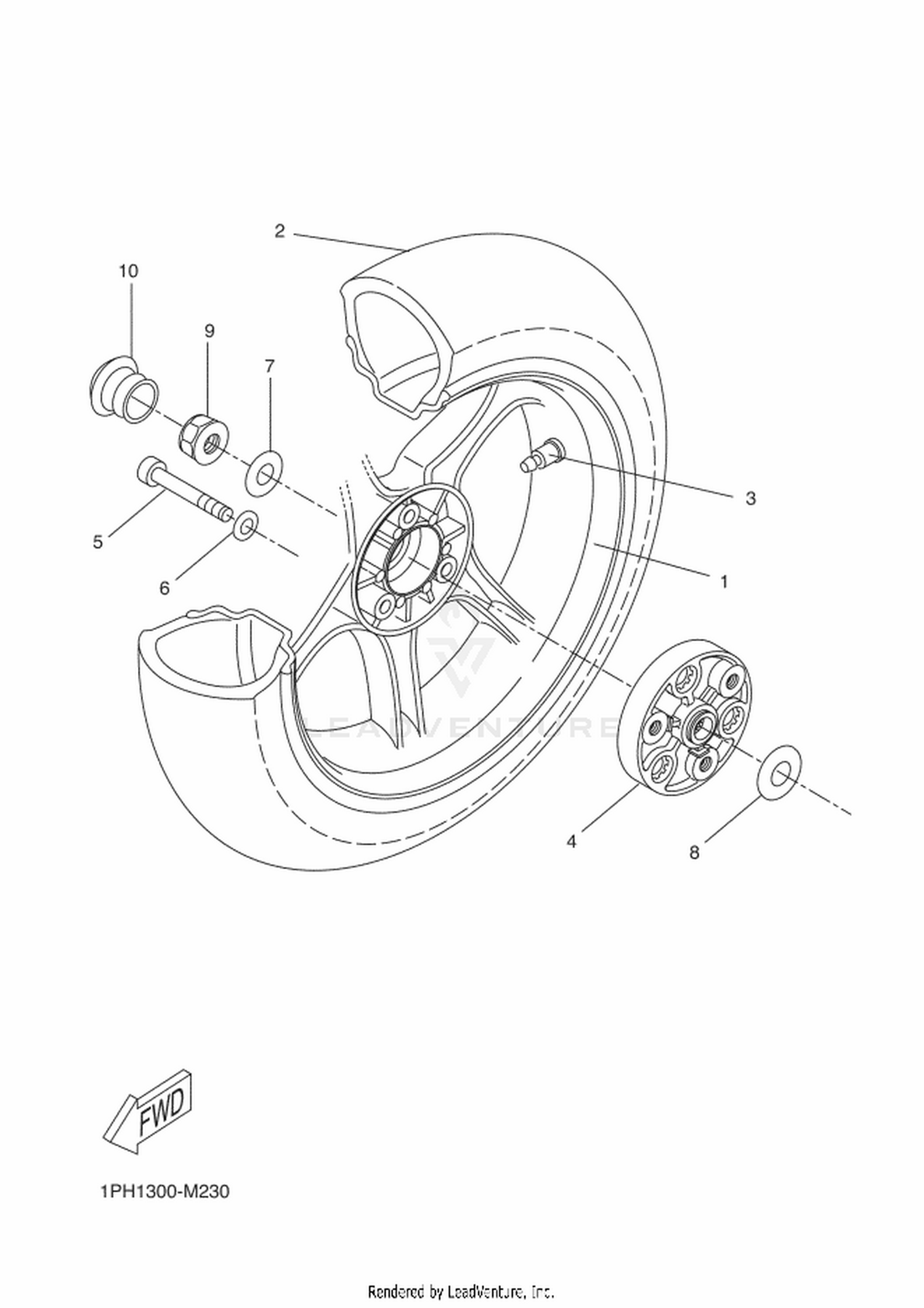 23 REAR WHEEL