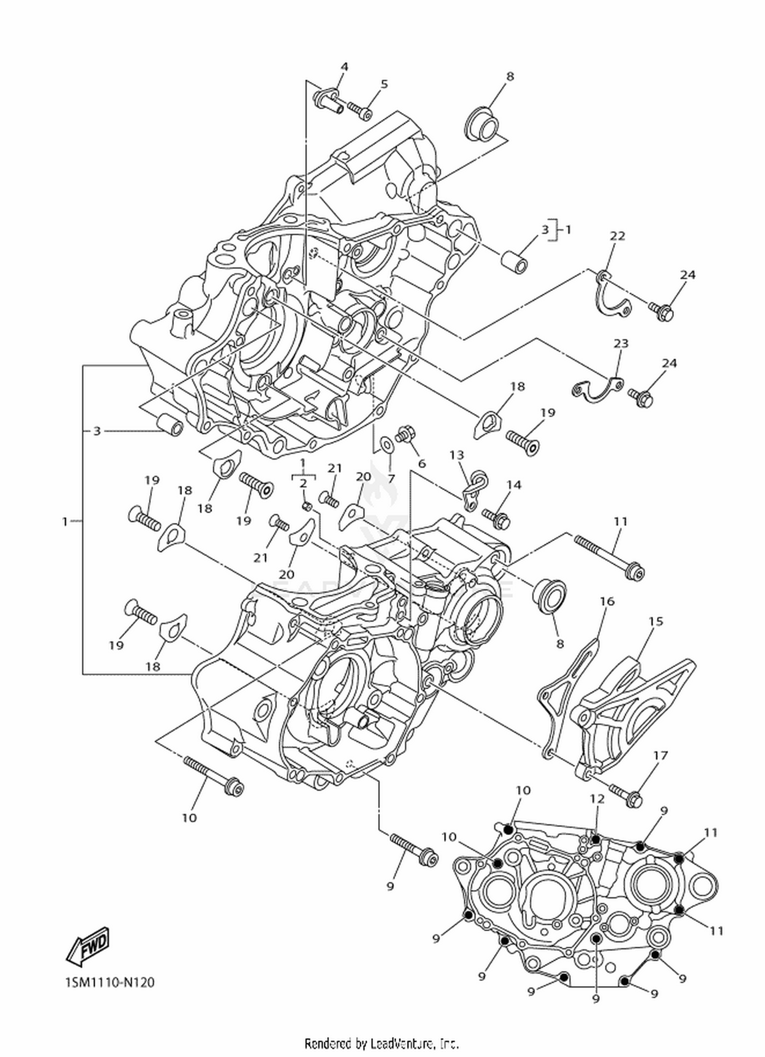 12 CRANKCASE
