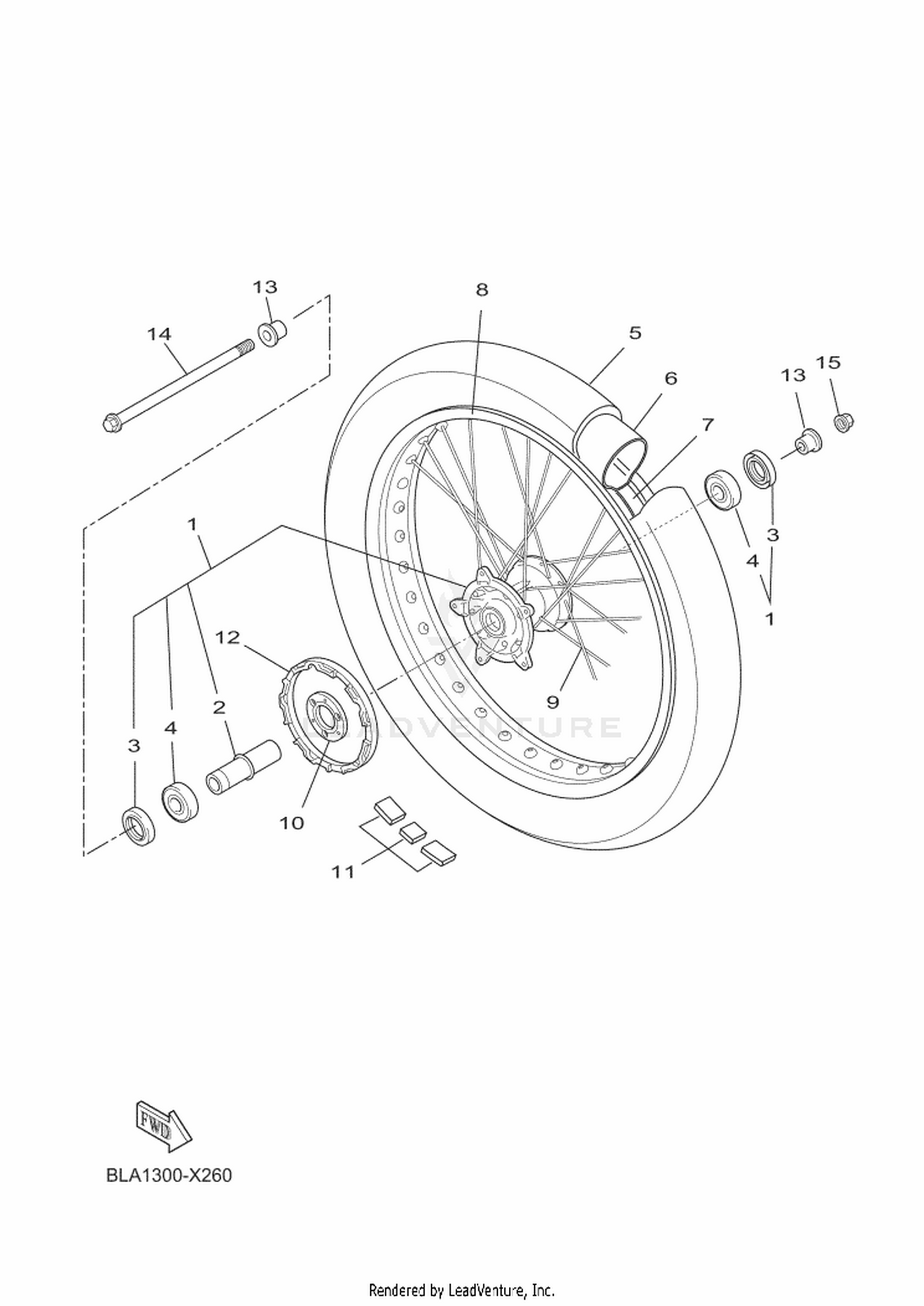 27 FRONT WHEEL