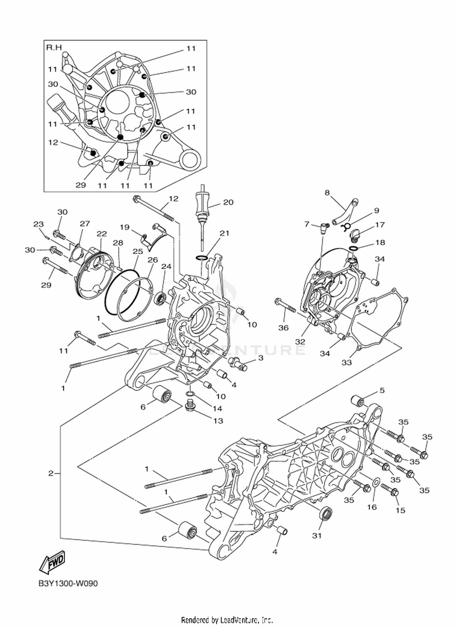 09 CRANKCASE