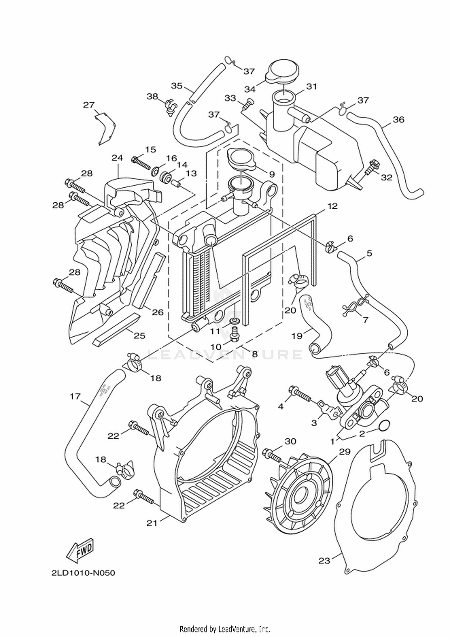 05 RADIATOR  HOSE