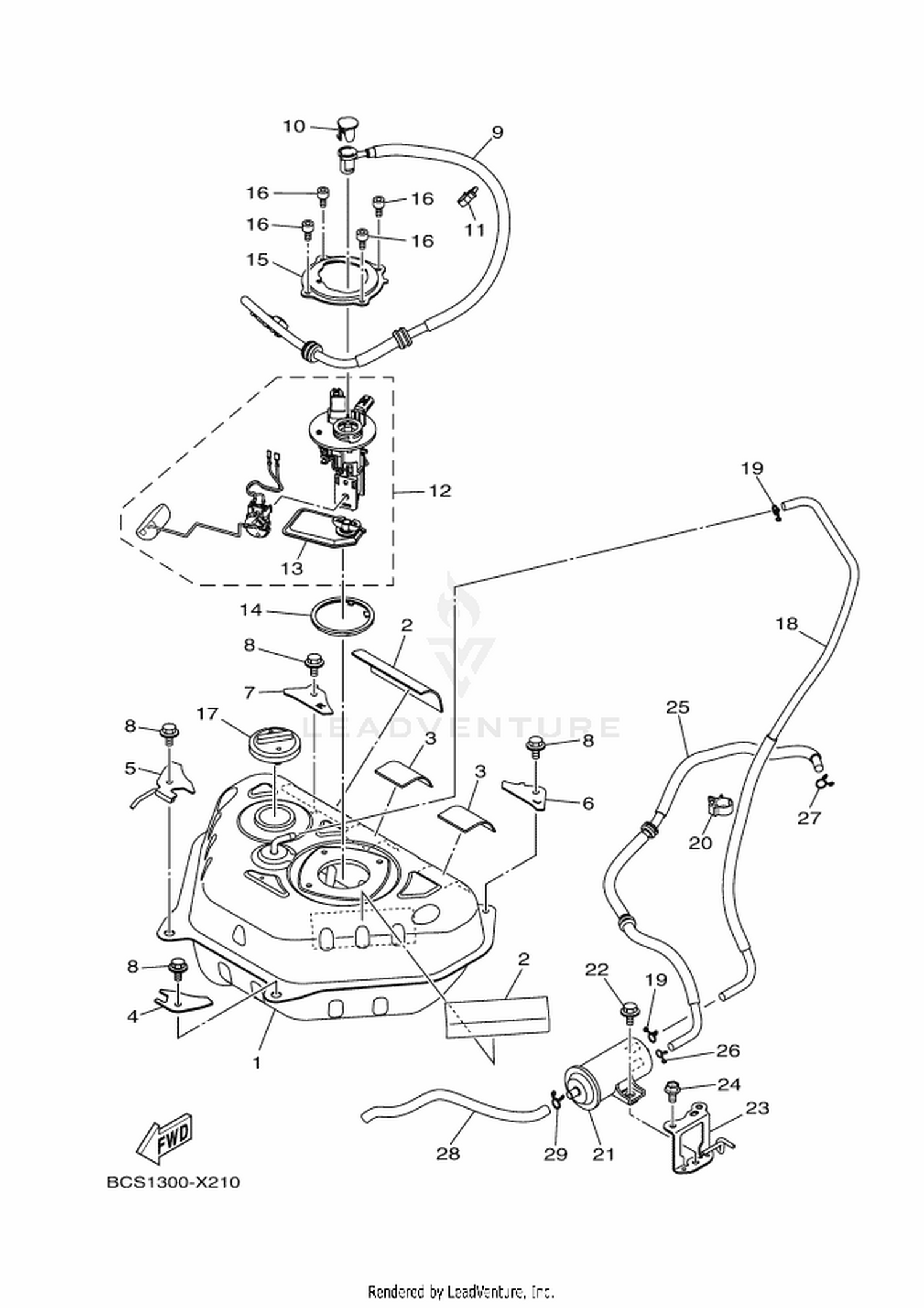 21 FUEL TANK