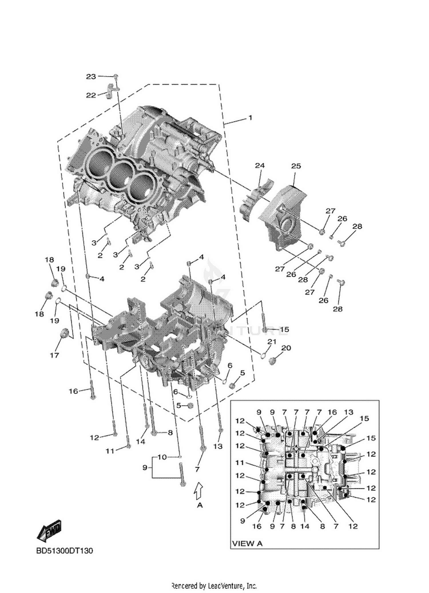 13 CRANKCASE