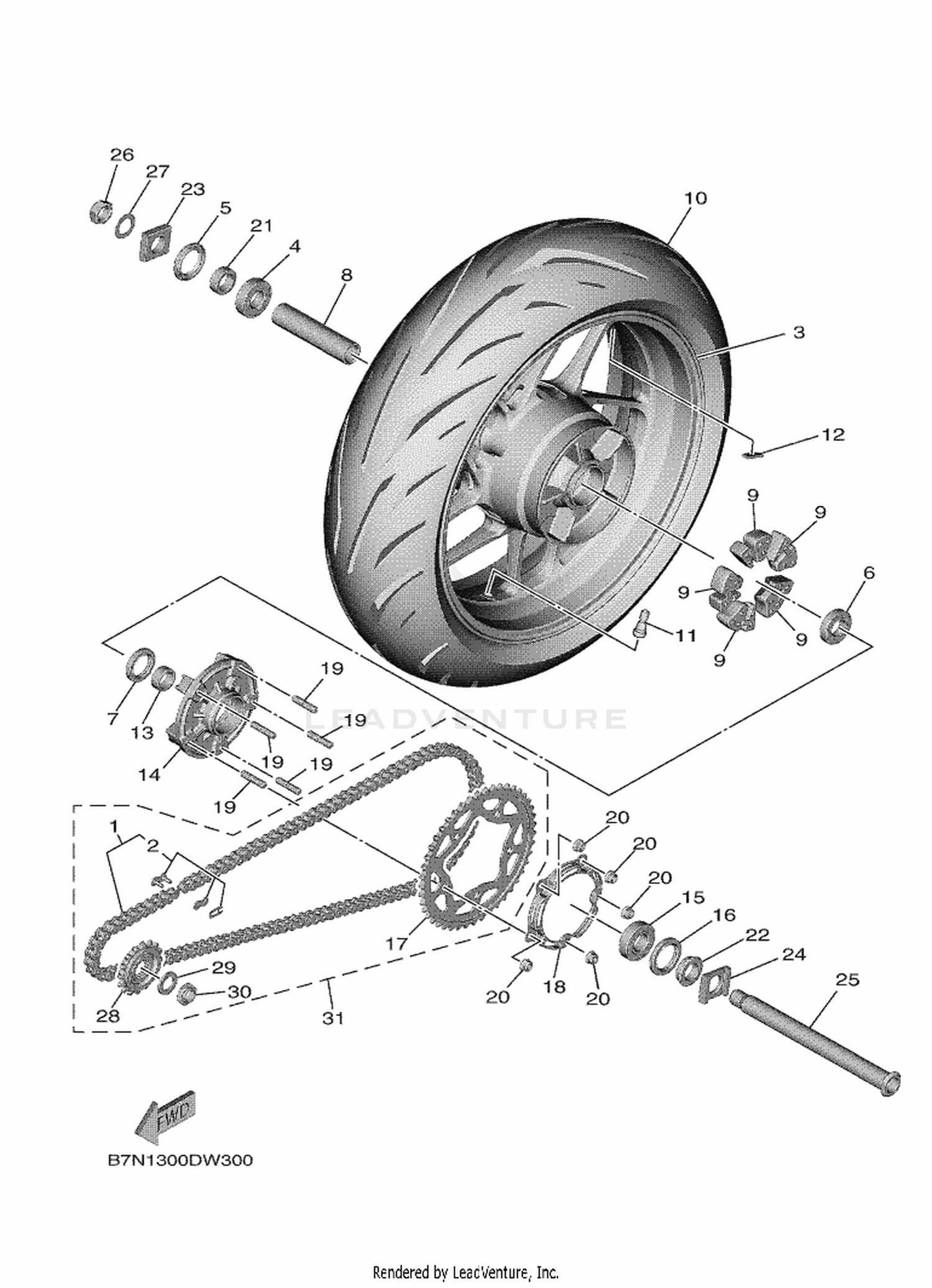 Assembly diagram