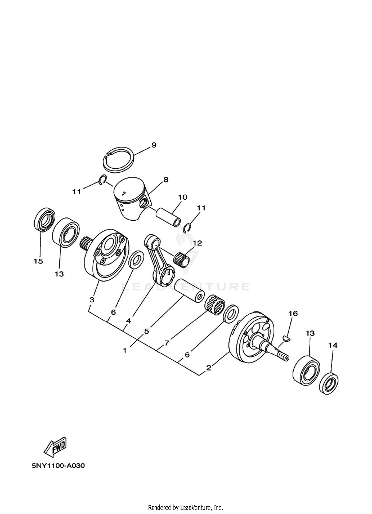 03 CRANKSHAFT  PISTON