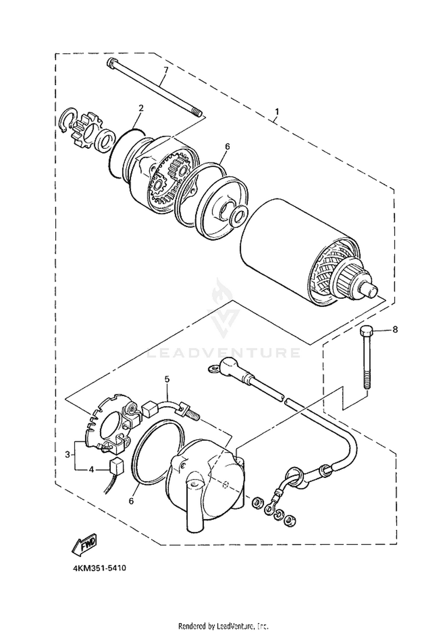 41 STARTING MOTOR