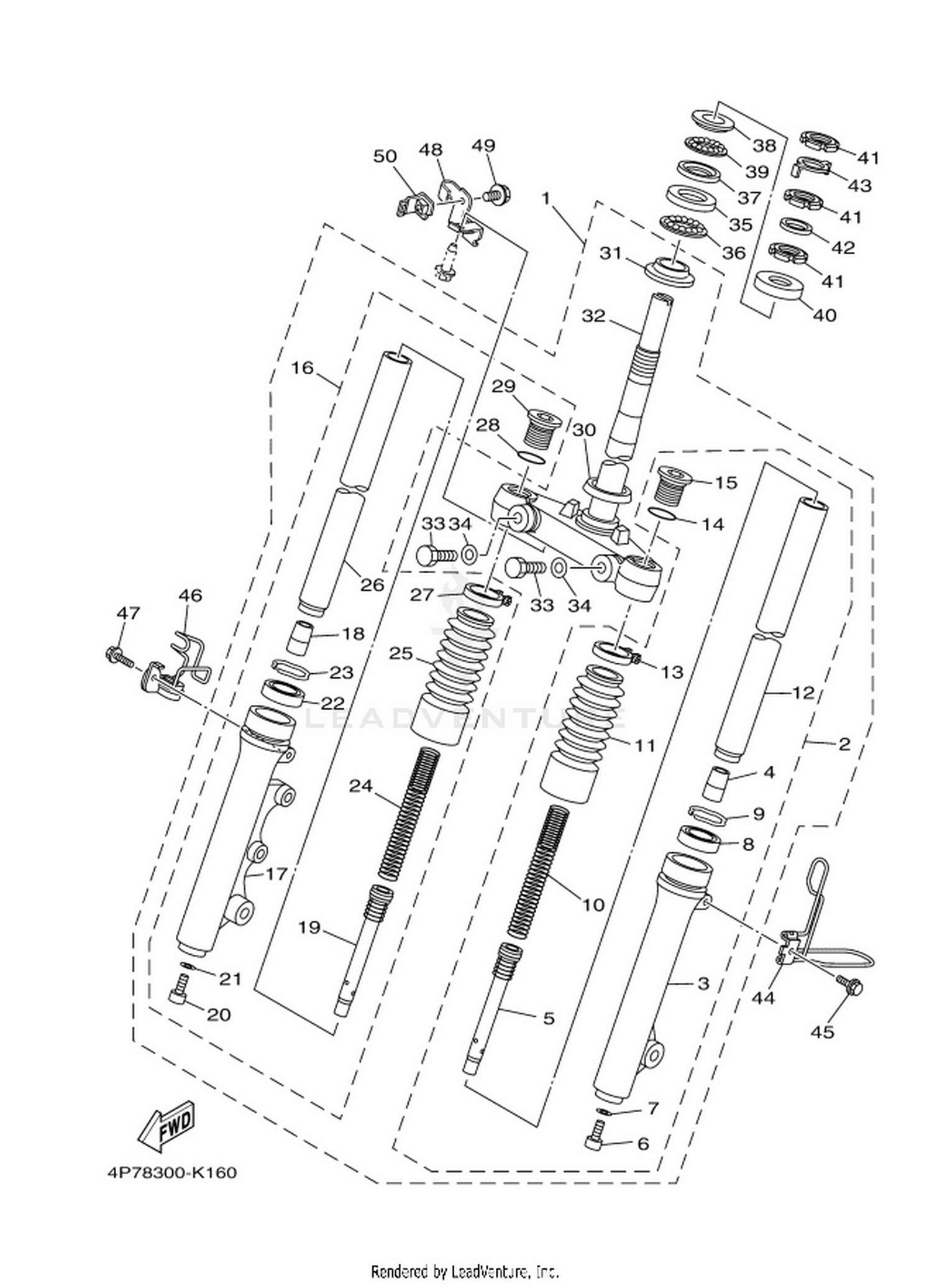 16 FRONT FORK