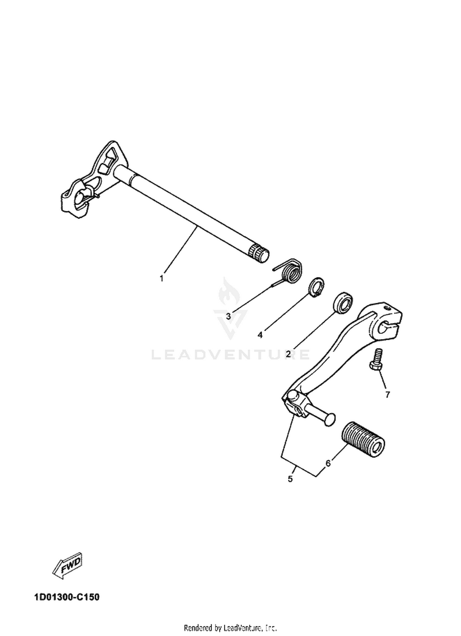 15 SHIFT SHAFT