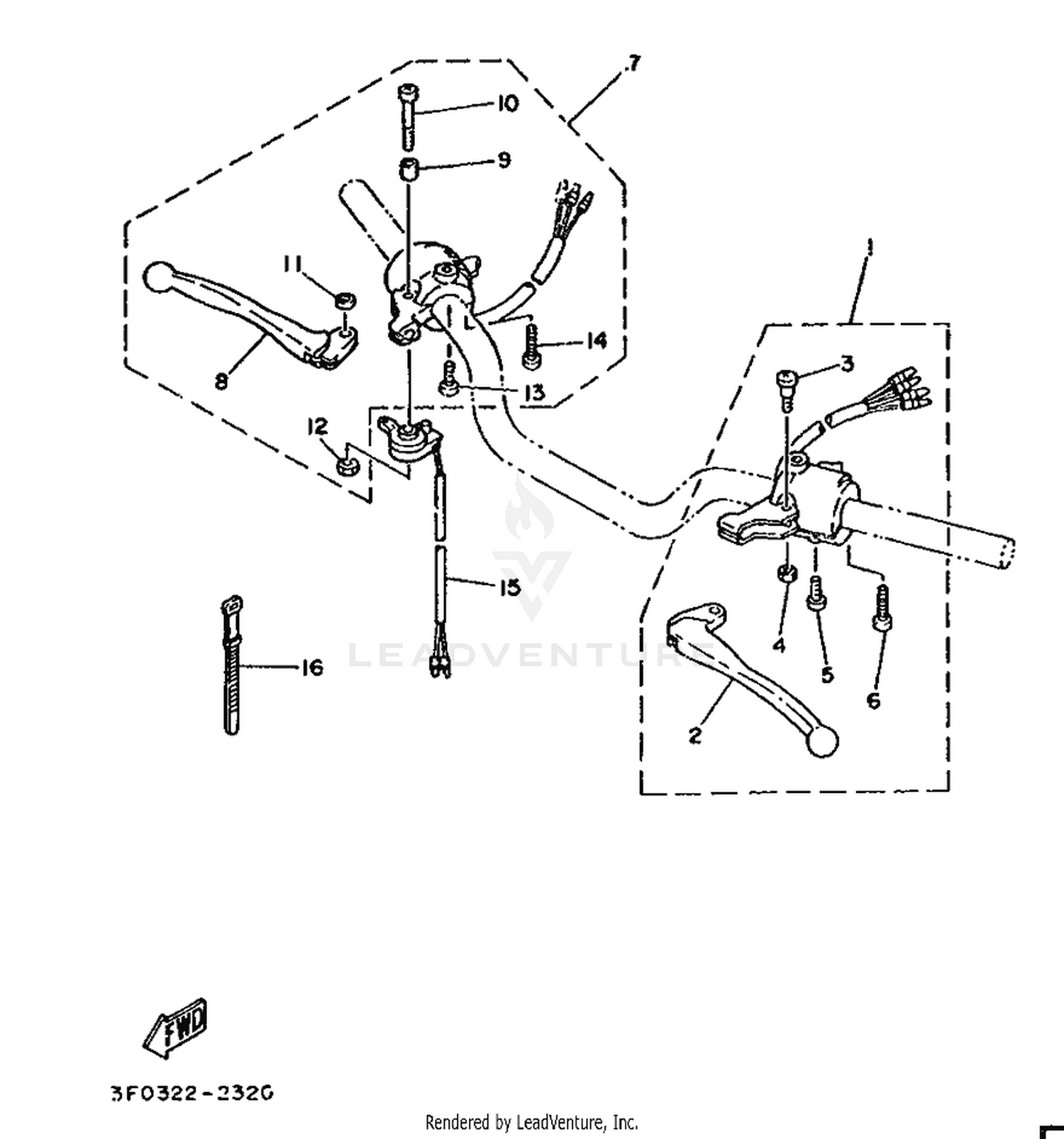 32 HANDLE SWITCH  LEVER