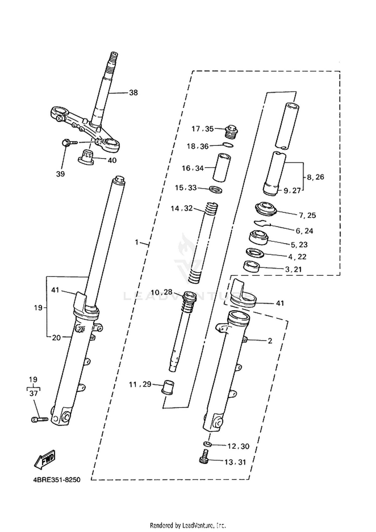 25 FRONT FORK