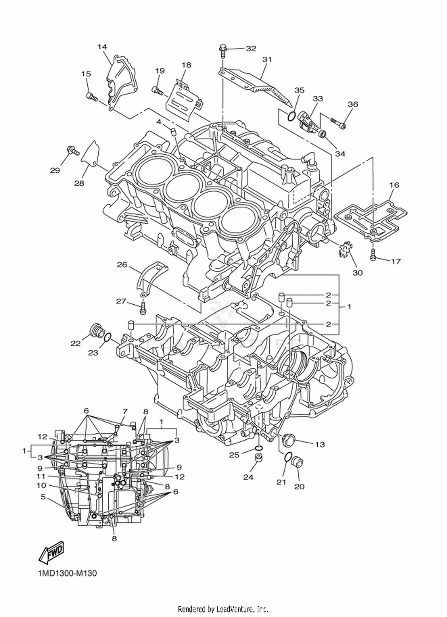 13 CRANKCASE