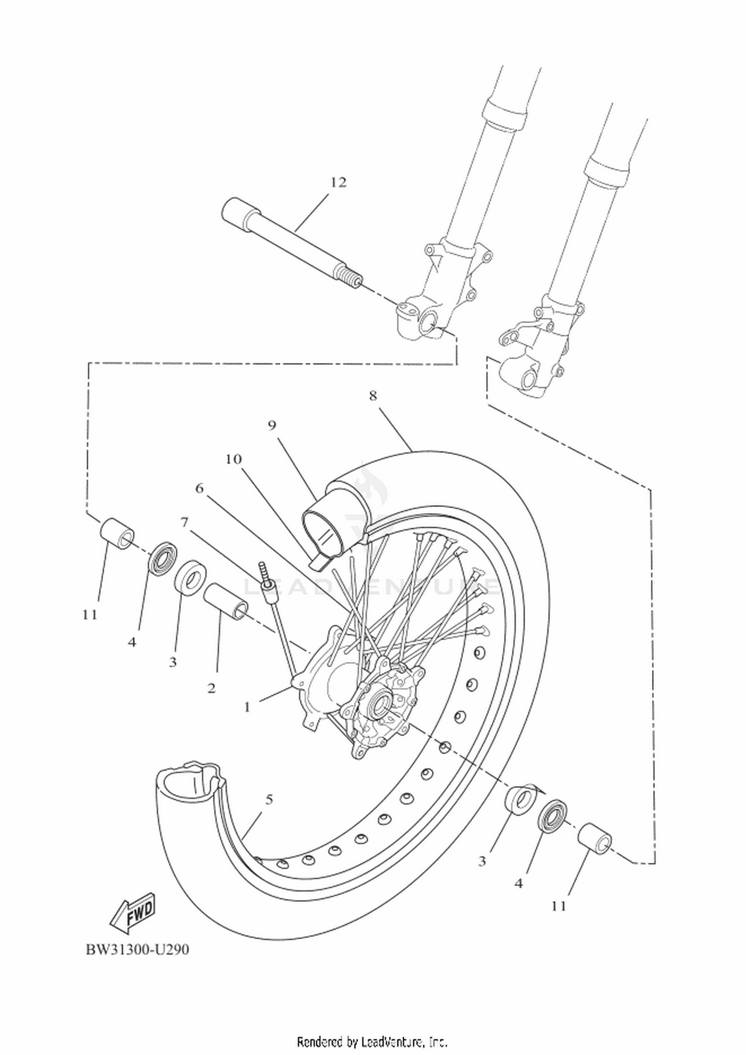 29 FRONT WHEEL