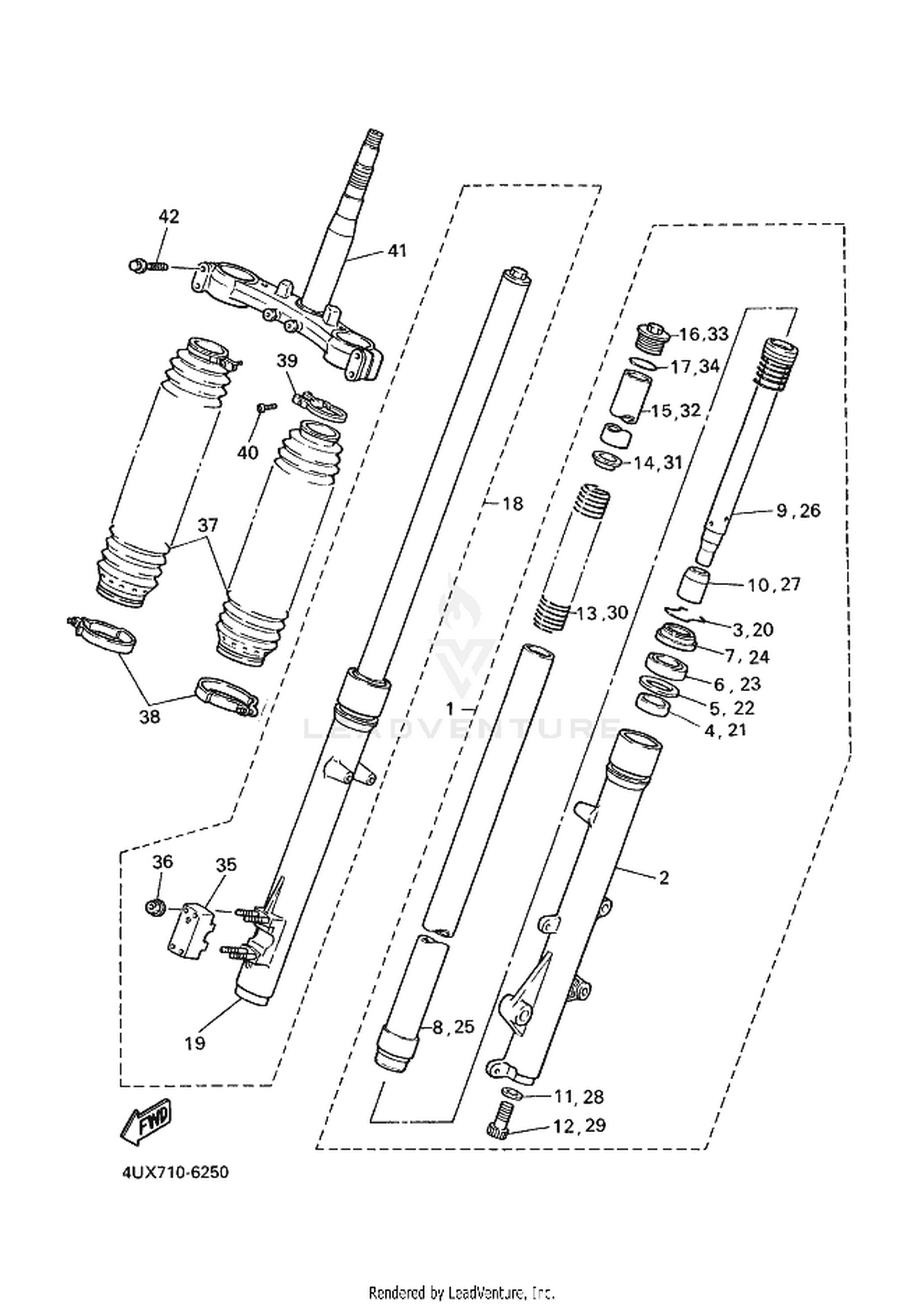 25 FRONT FORK