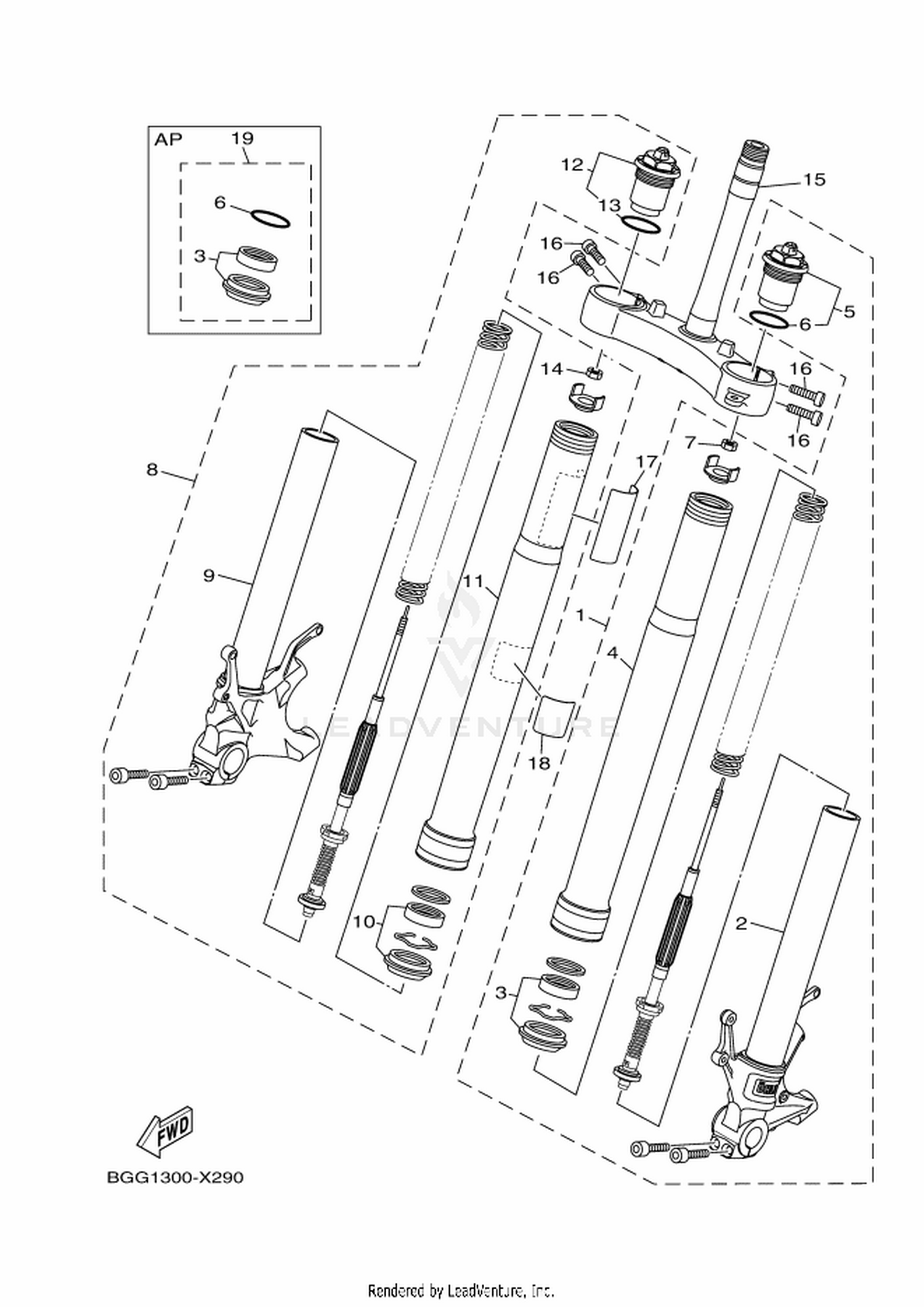 29 FRONT FORK