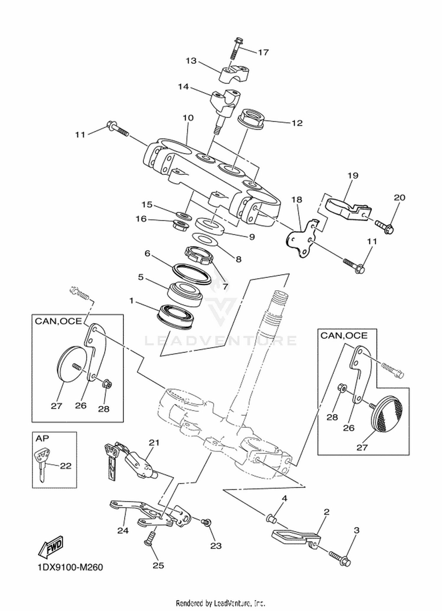 Assembly diagram